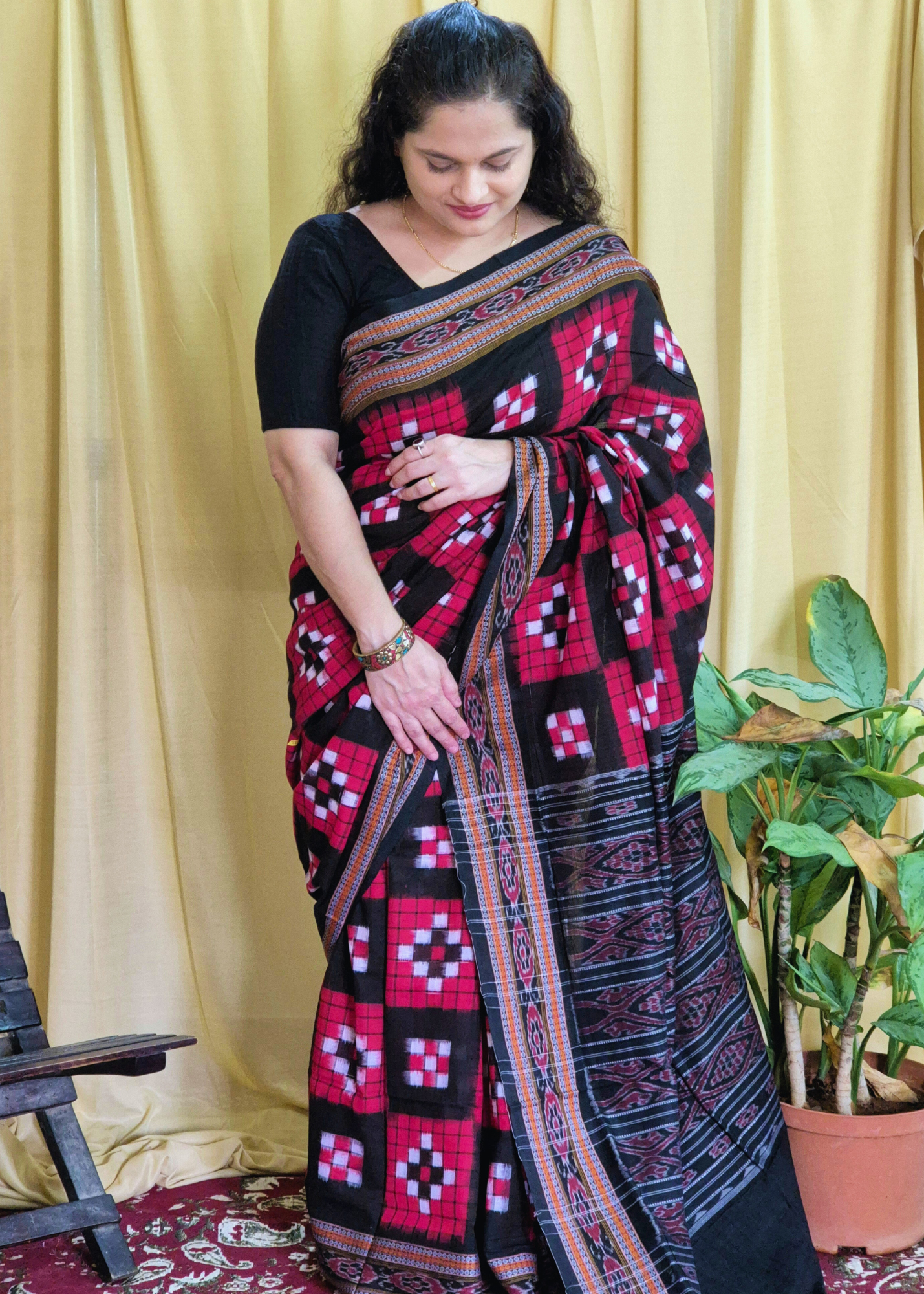 "Kaushiki" Sambalpuri Handloom Saree