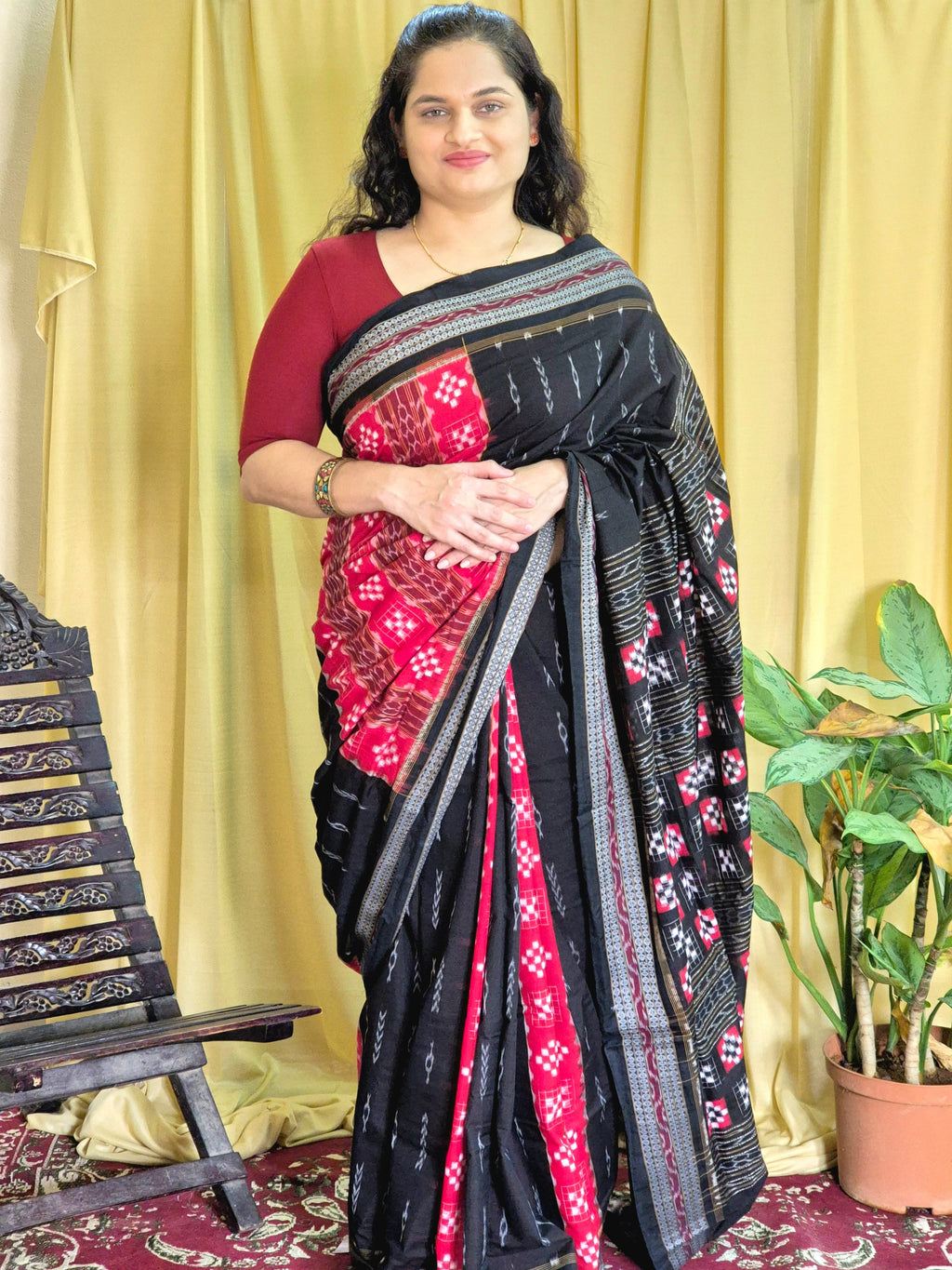 "Vaibhavi" Sambalpuri Handloom Saree