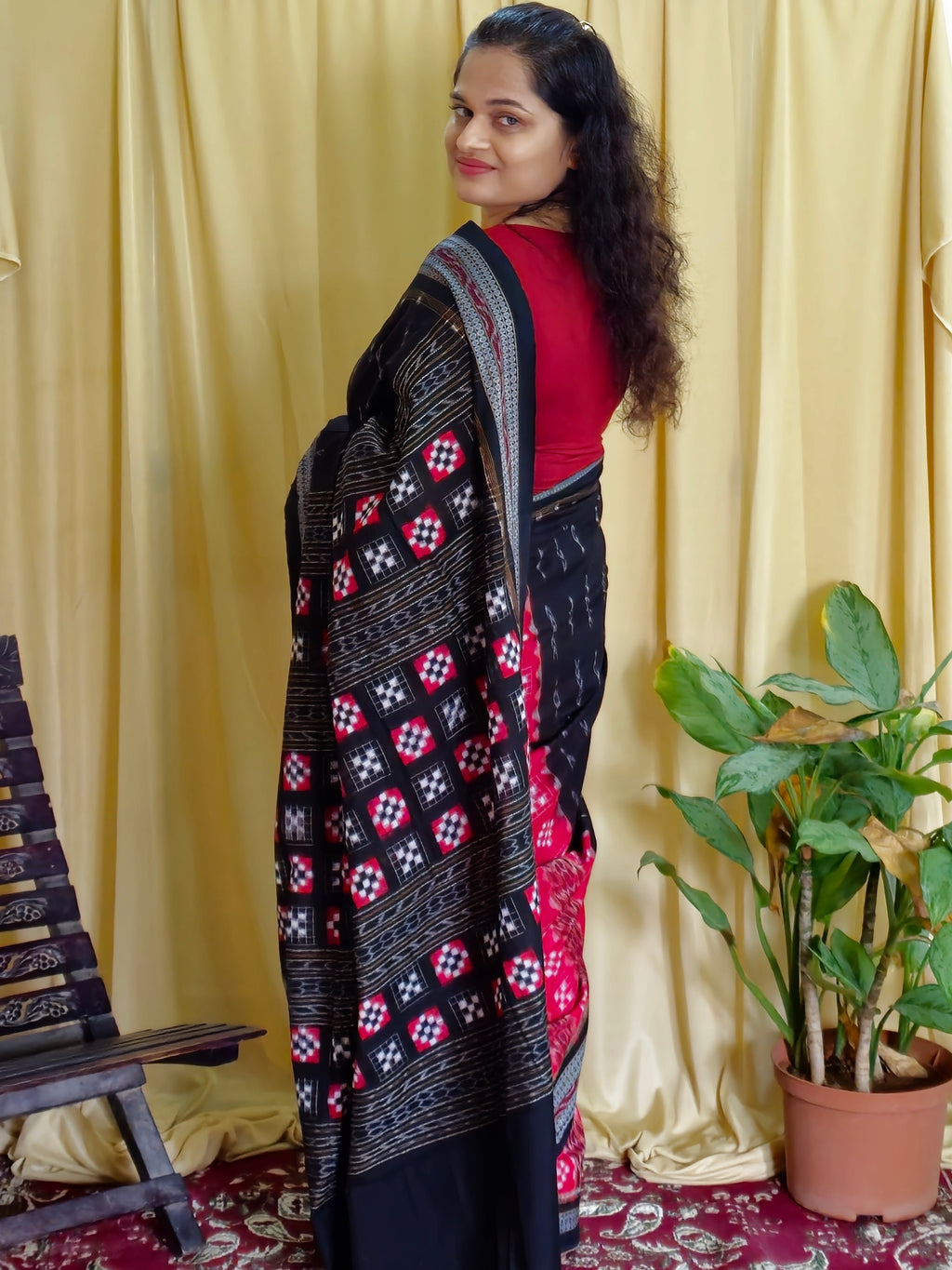 "Vaibhavi" Sambalpuri Handloom Saree