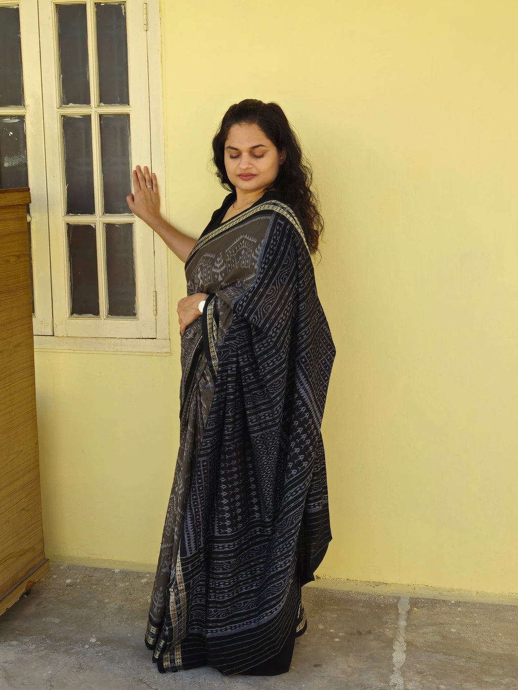 "Shyamalika" Sambalpuri Cotton Saree