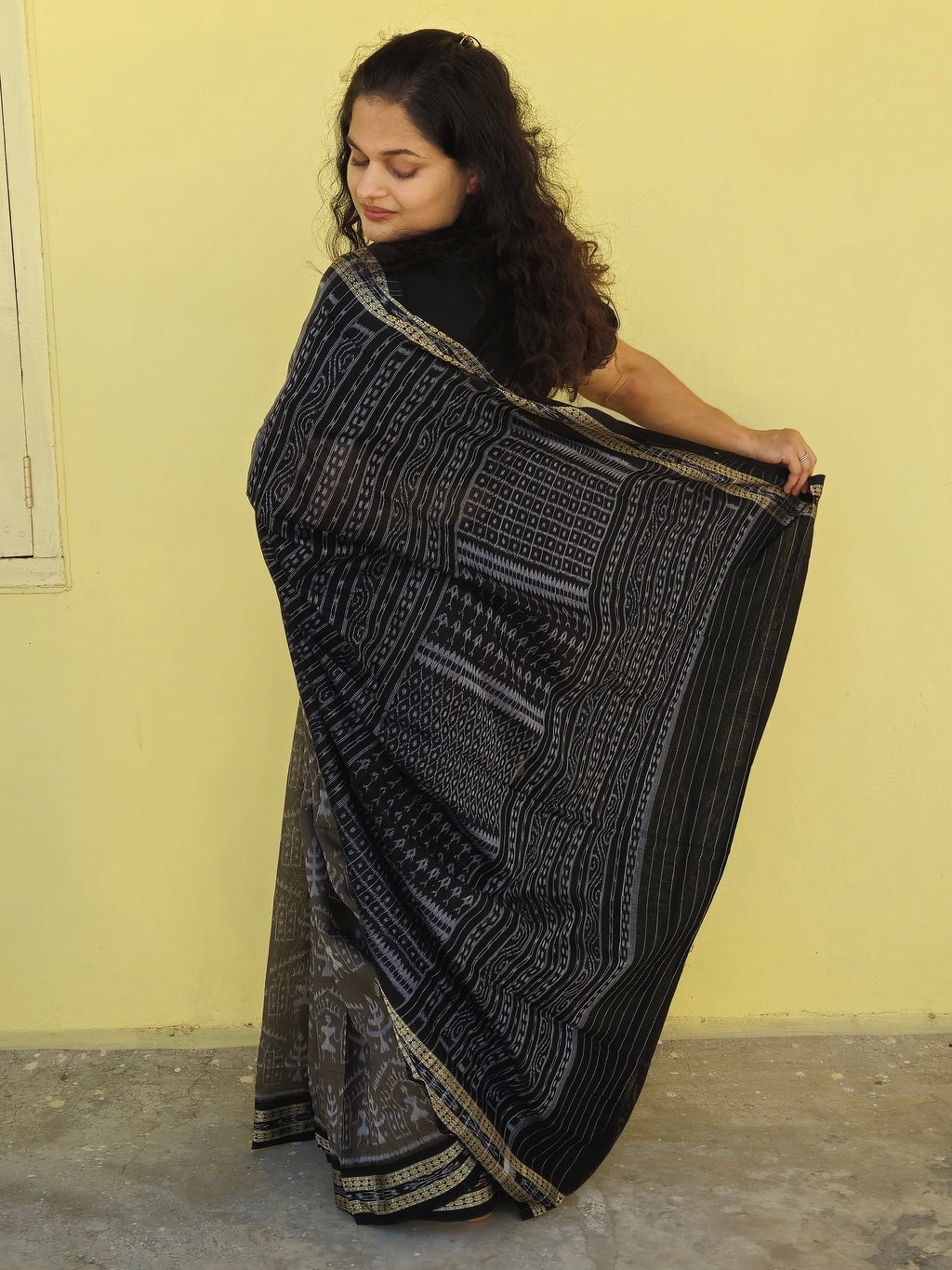 "Shyamalika" Sambalpuri Cotton Saree