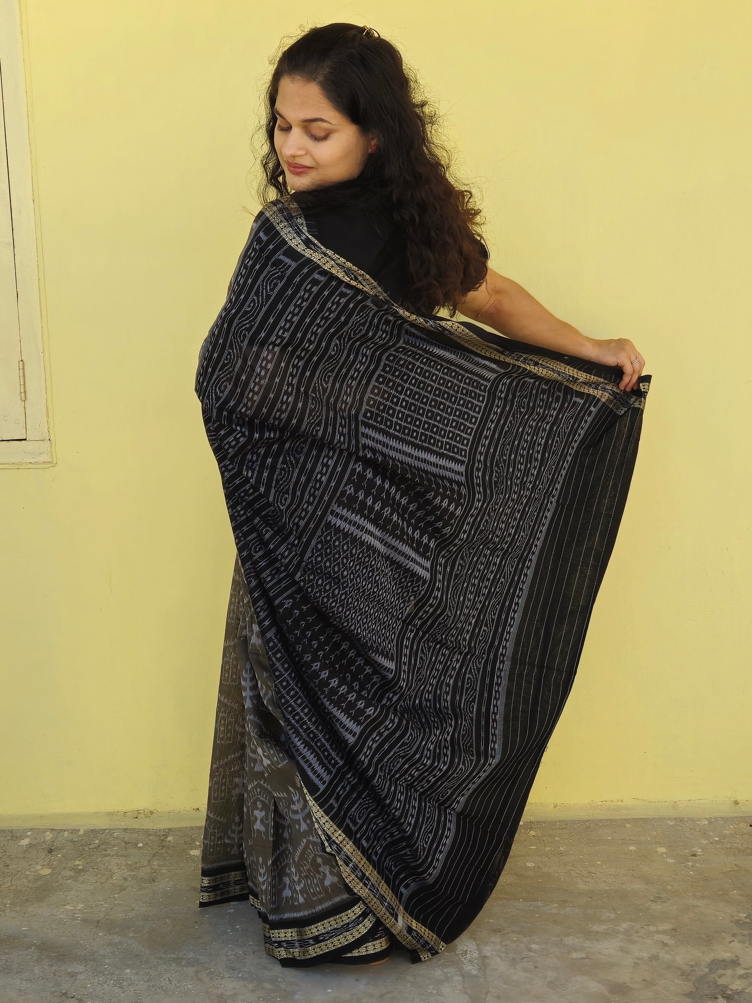 "Shyamalika" Sambalpuri Cotton Saree