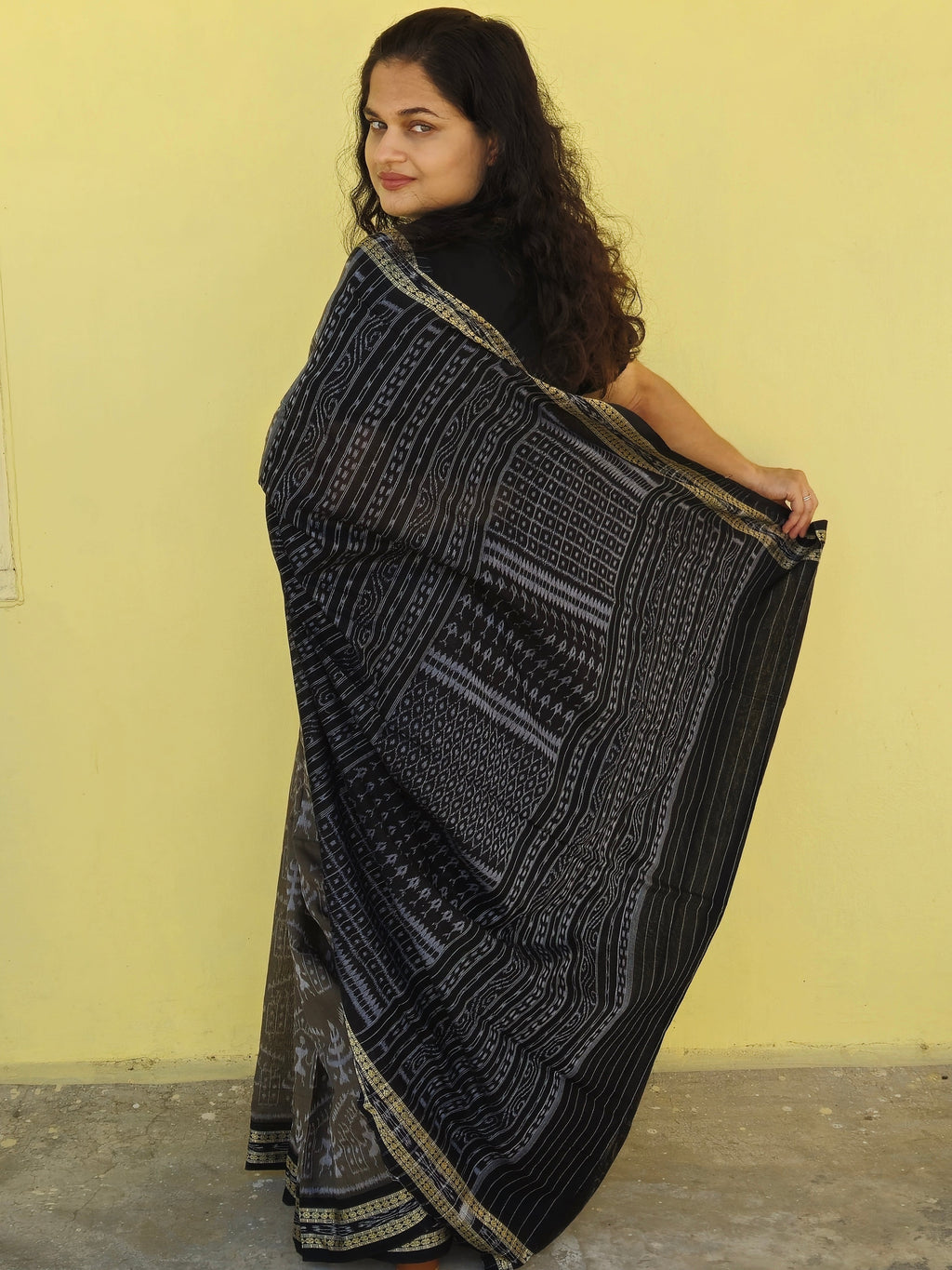 "Shyamalika" Sambalpuri Cotton Saree