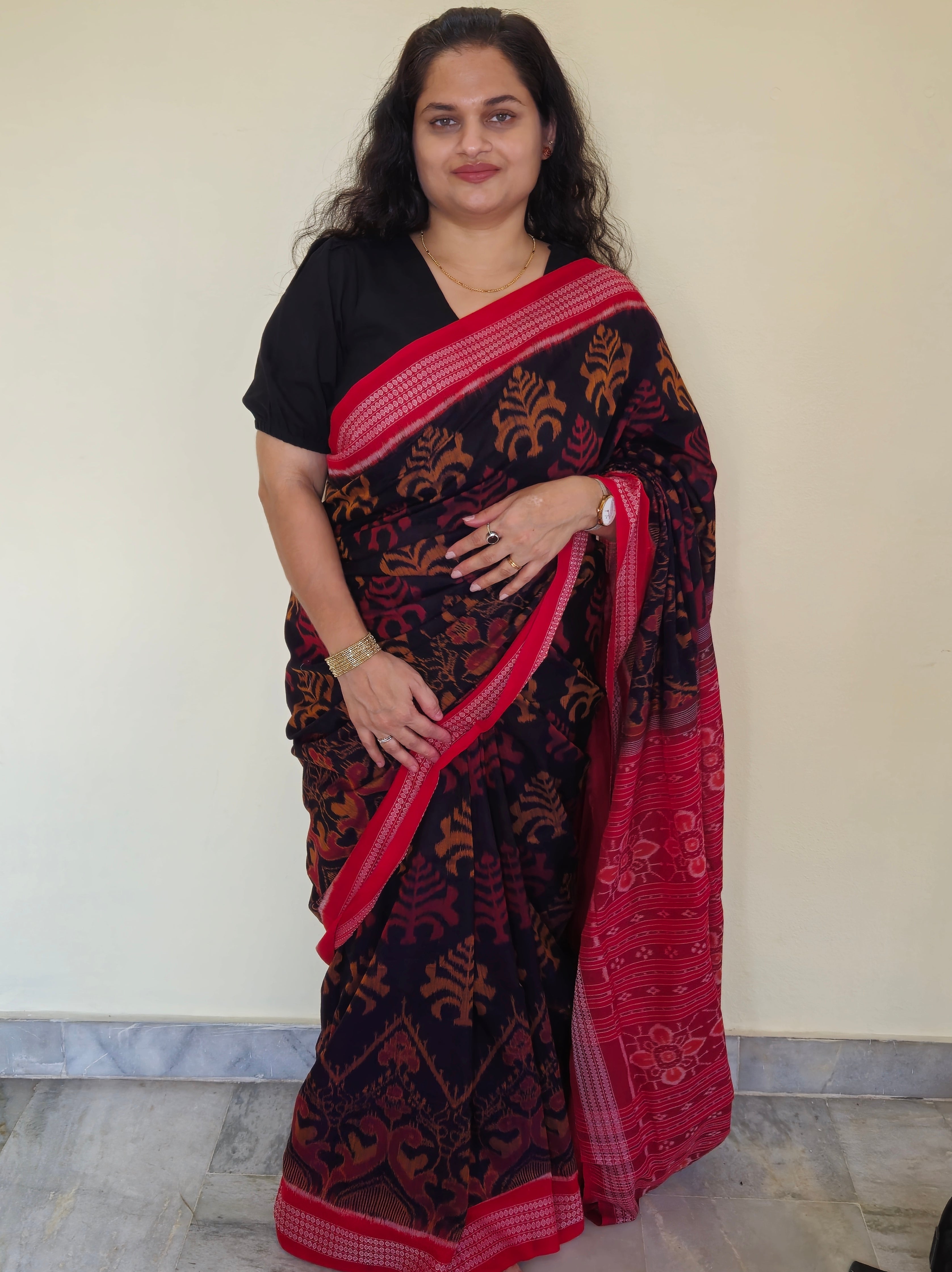 "Tamalika" Sambalpuri Cotton Saree