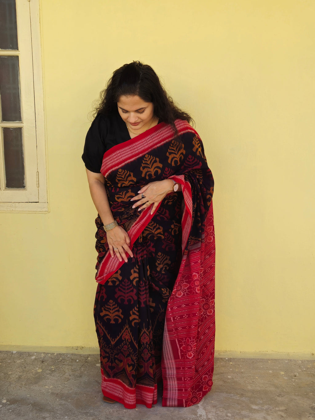 "Tamalika" Sambalpuri Cotton Saree