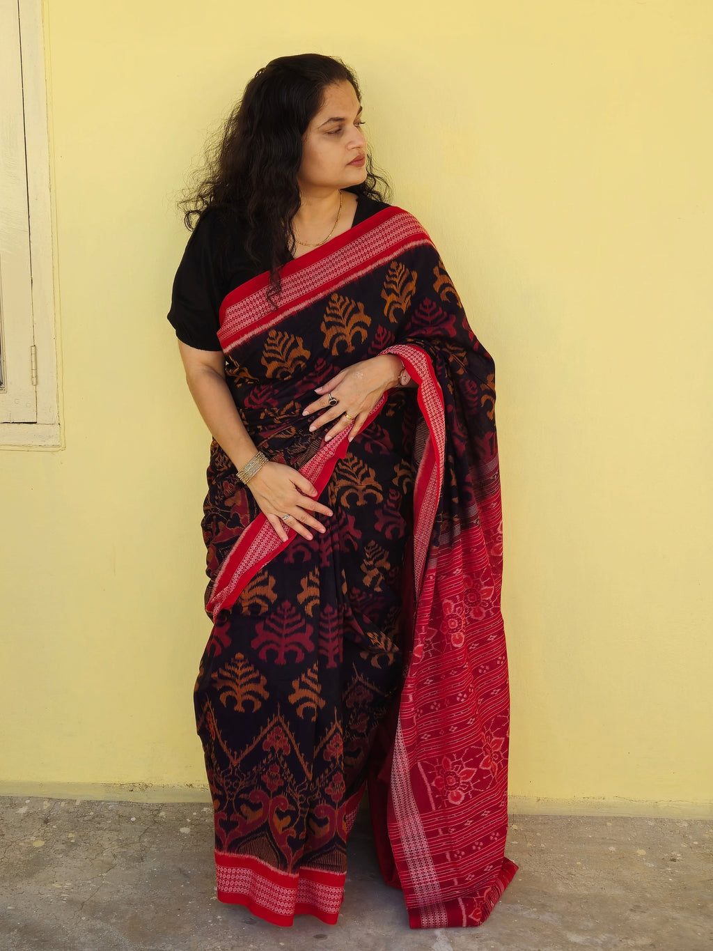 "Tamalika" Sambalpuri Cotton Saree