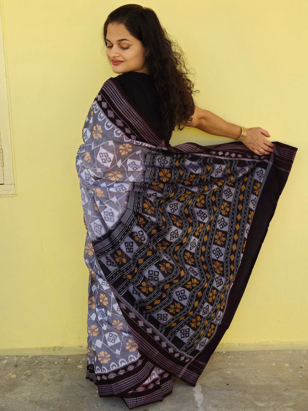 "Vasudha" Sambalpuri Cotton Saree