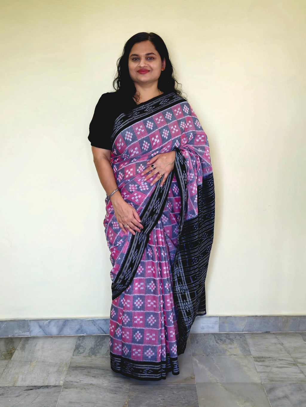 "Chandramukhi" Sambalpuri Cotton Saree