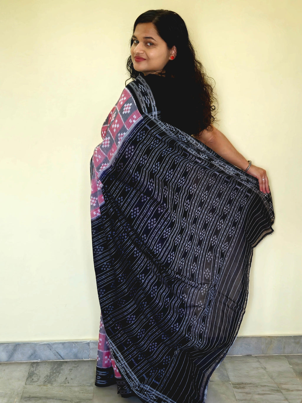 "Chandramukhi" Sambalpuri Cotton Saree