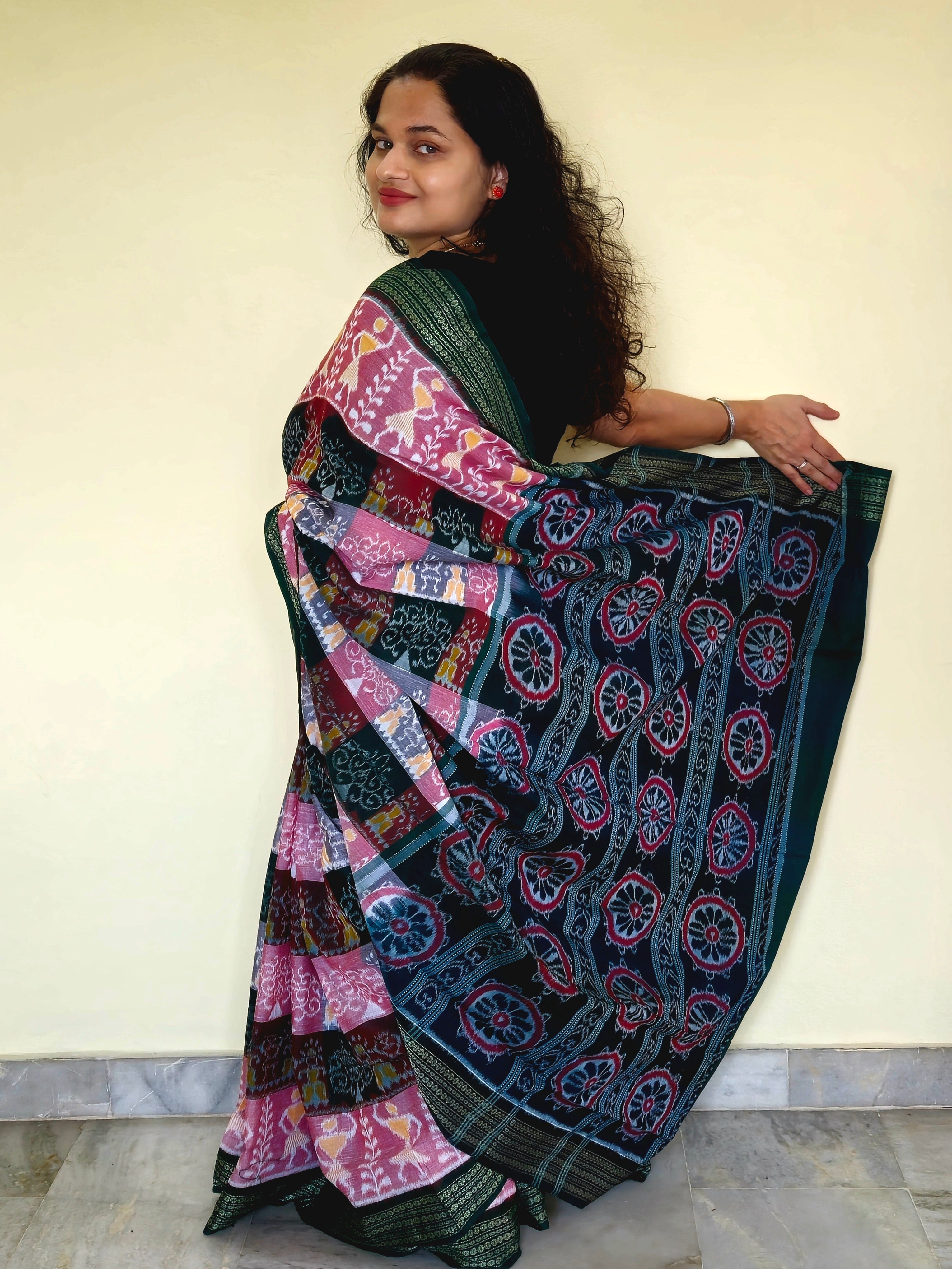"Madhumalti" Sambalpuri Cotton Saree