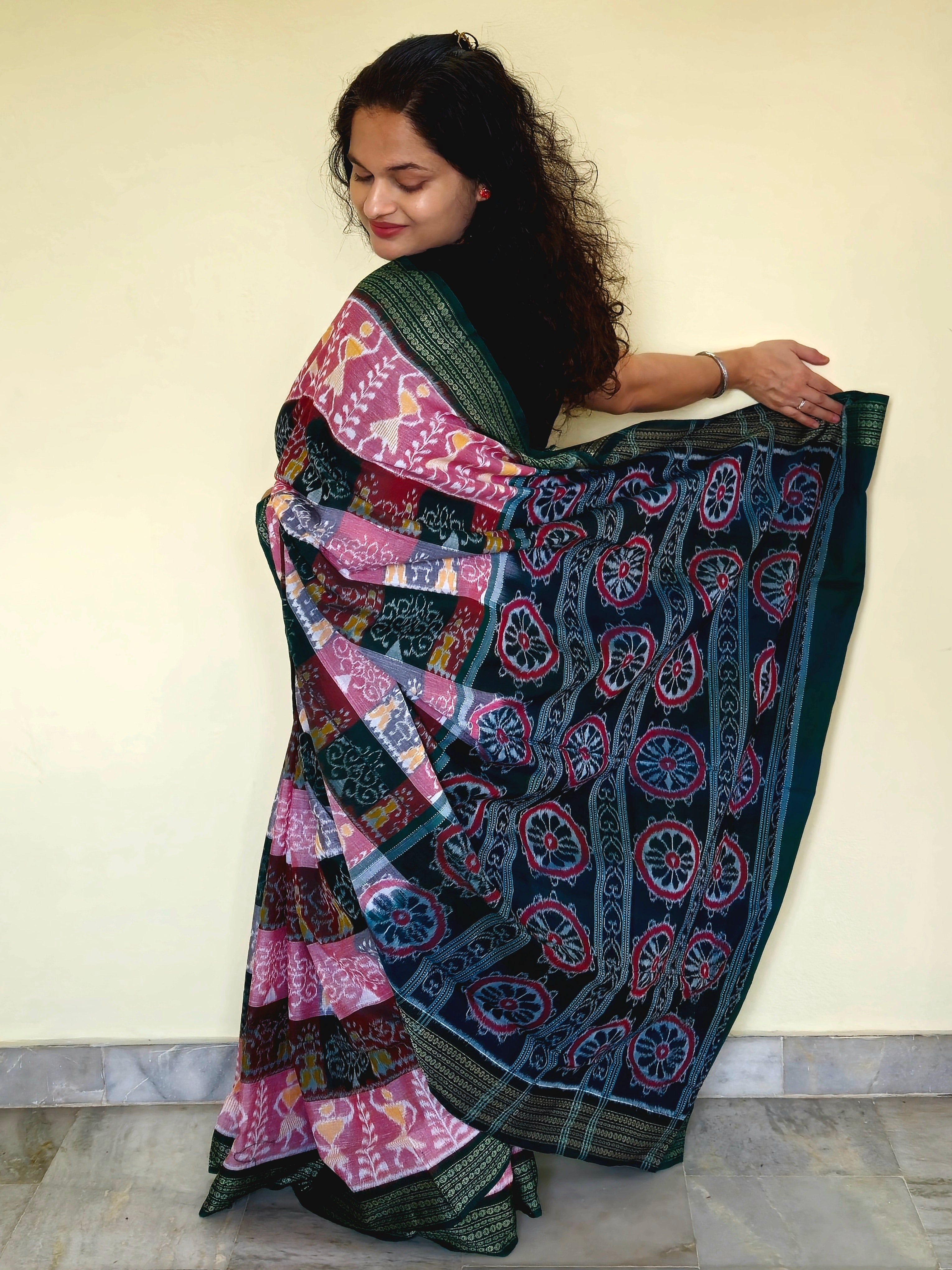 "Madhumalti" Sambalpuri Cotton Saree