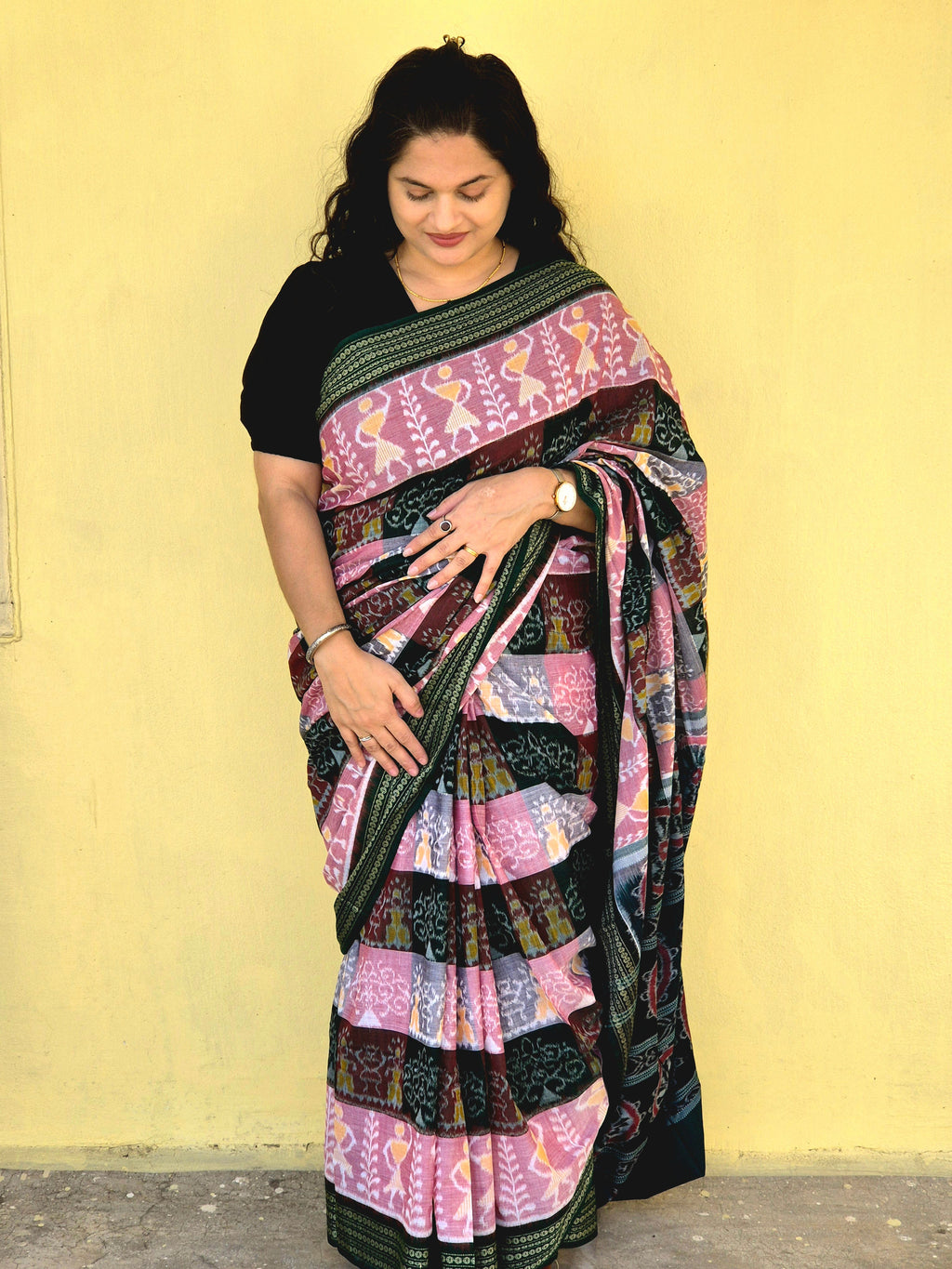 "Madhumalti" Sambalpuri Cotton Saree
