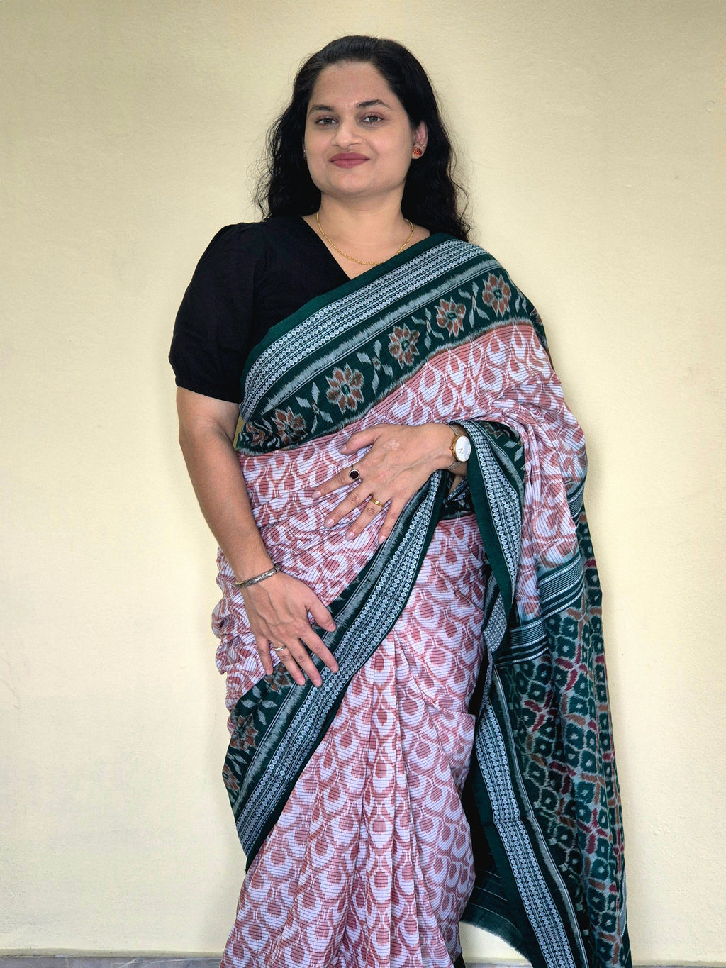 "Mallika" Sambalpuri Cotton Saree