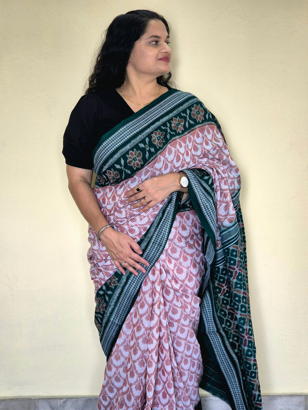 "Mallika" Sambalpuri Cotton Saree