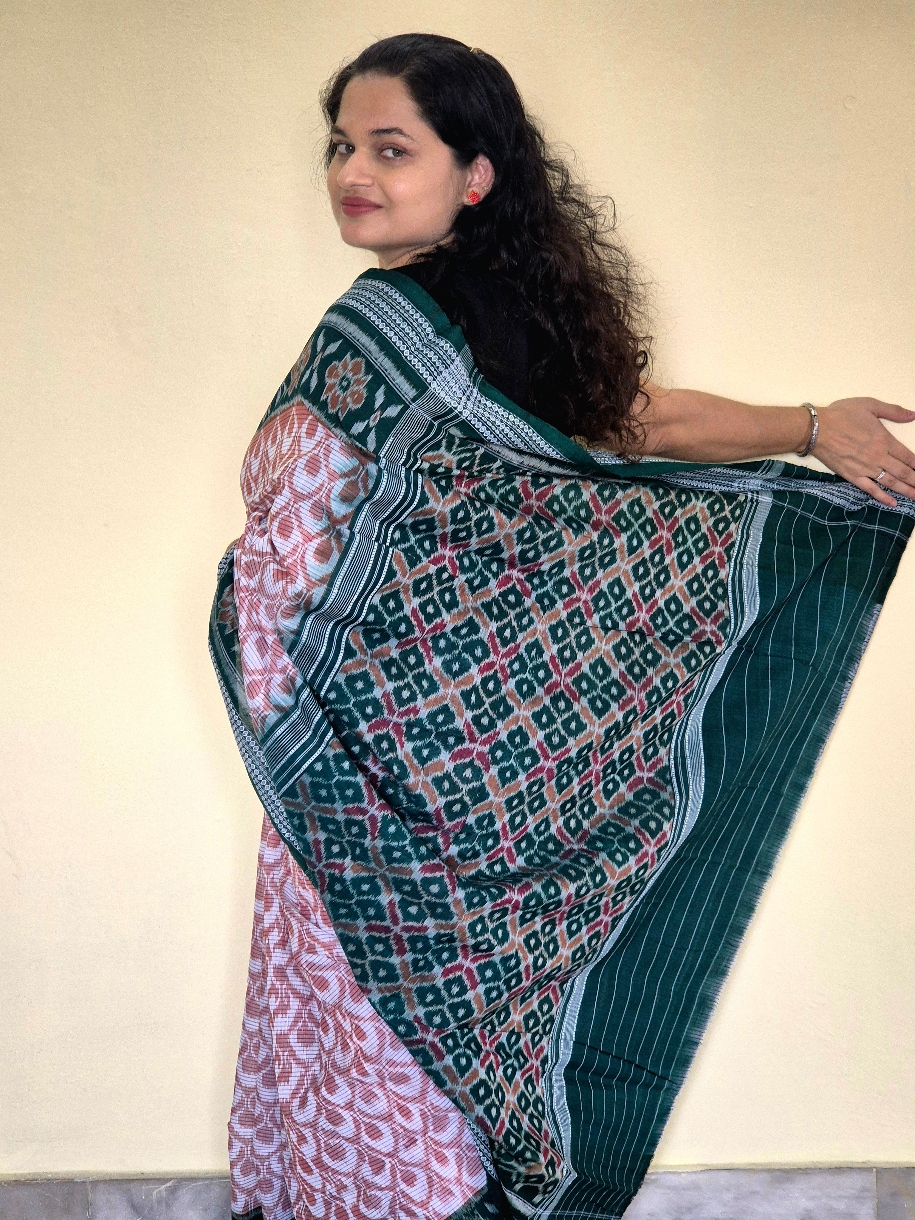 "Mallika" Sambalpuri Cotton Saree