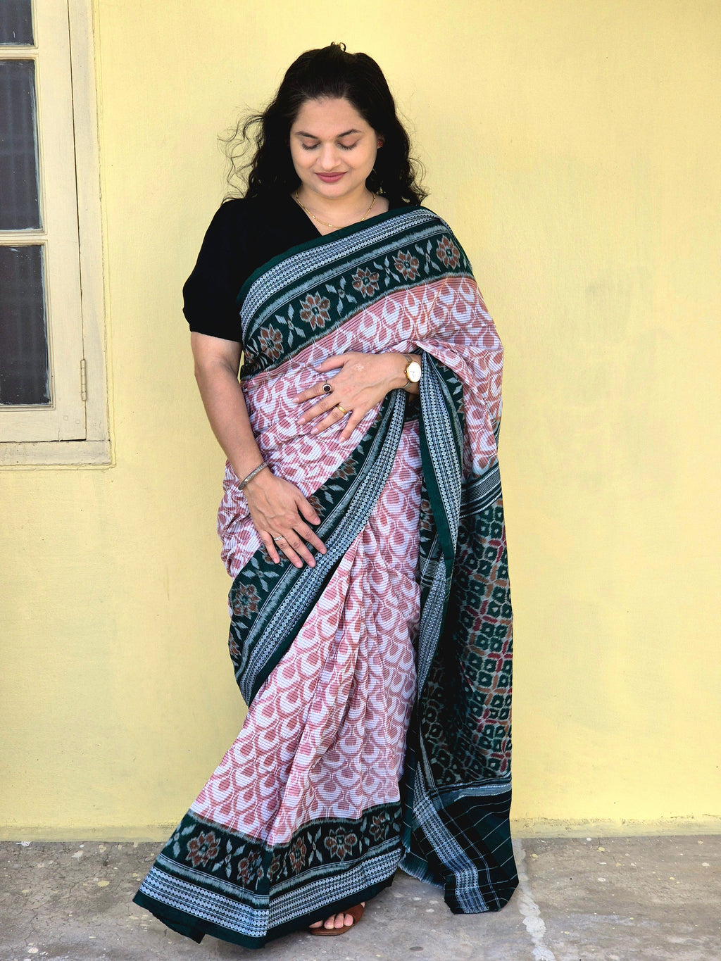 "Mallika" Sambalpuri Cotton Saree