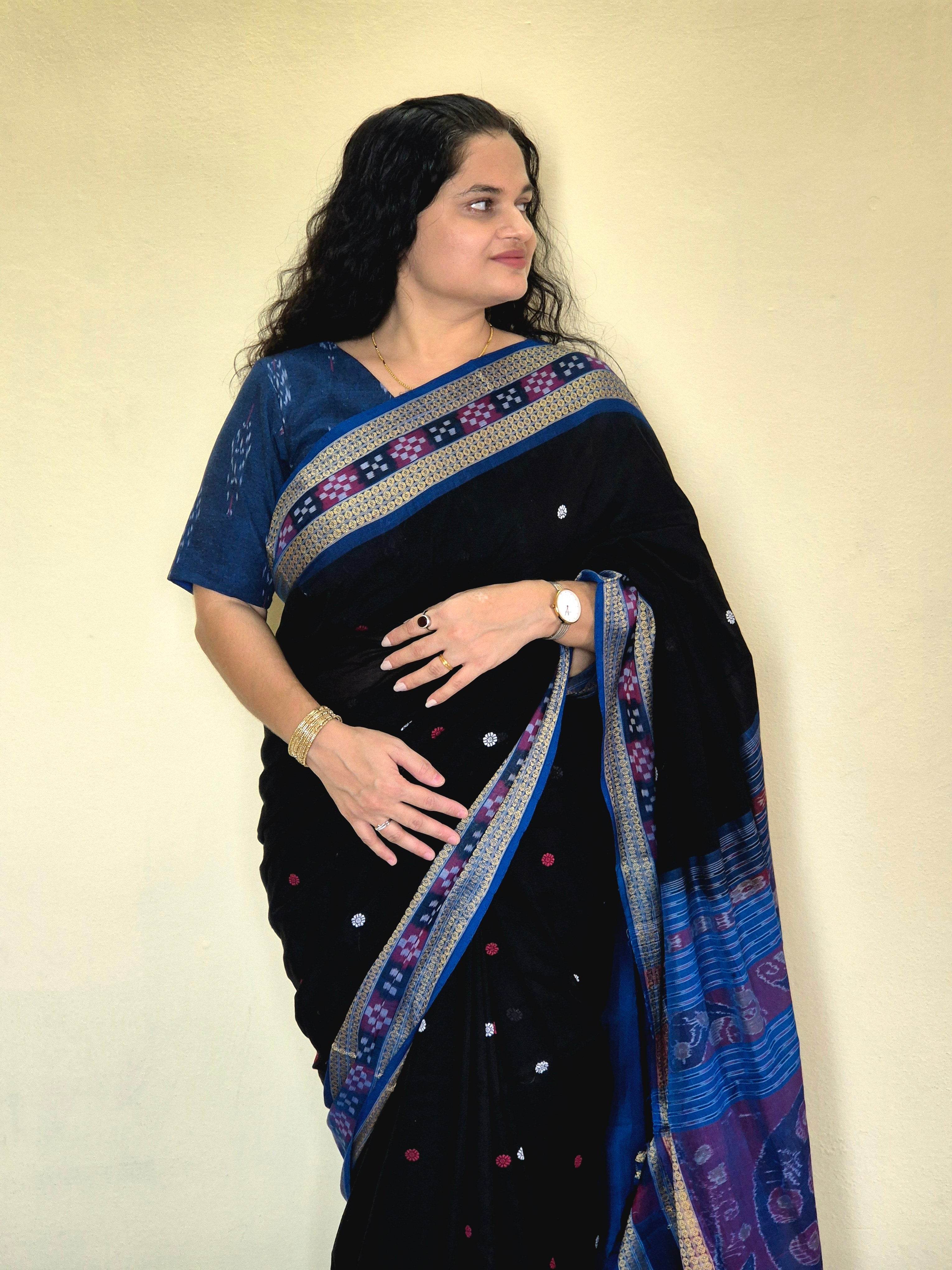 "Mrunalini" Sambalpuri Cotton Saree