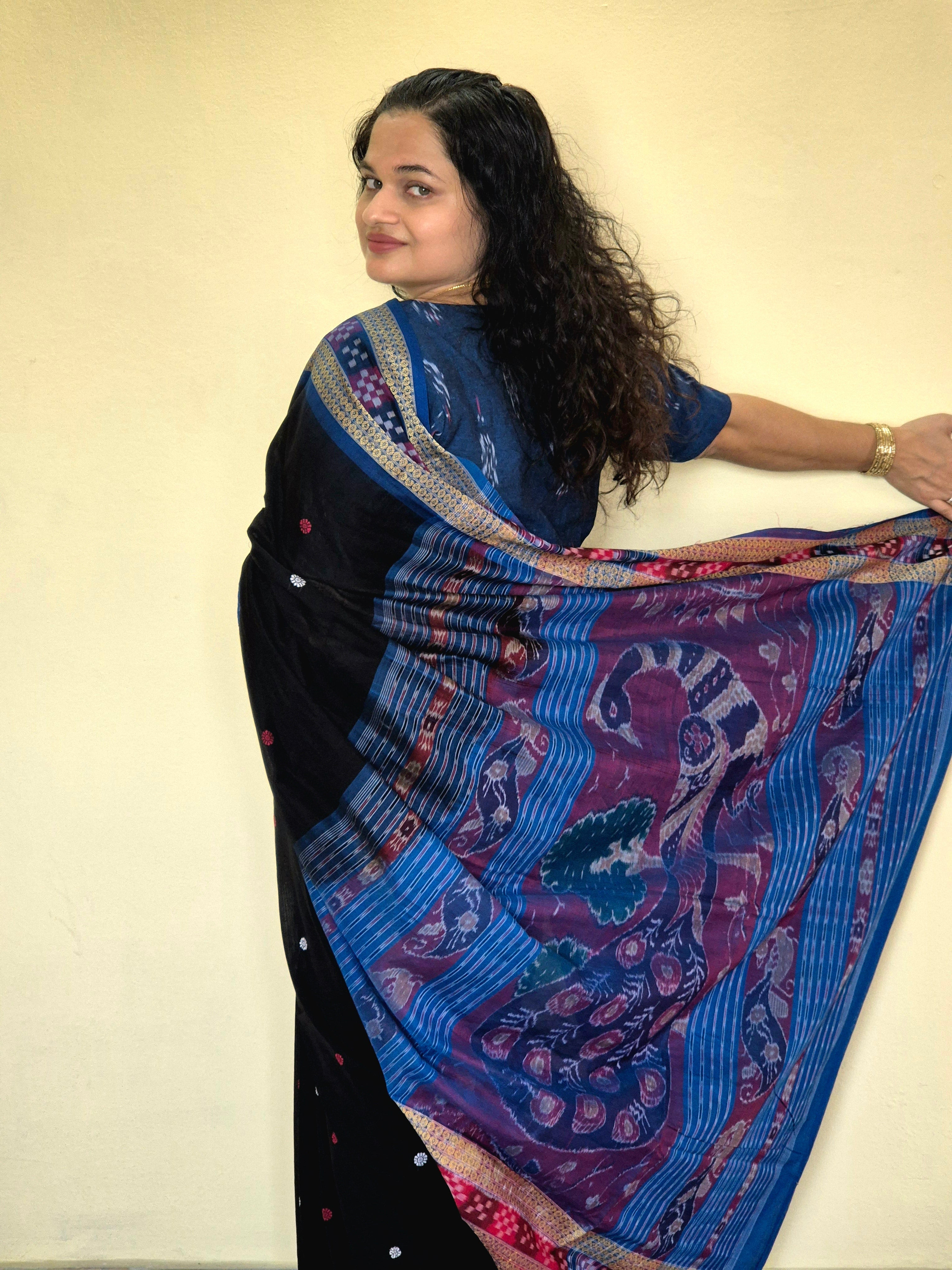 "Mrunalini" Sambalpuri Cotton Saree