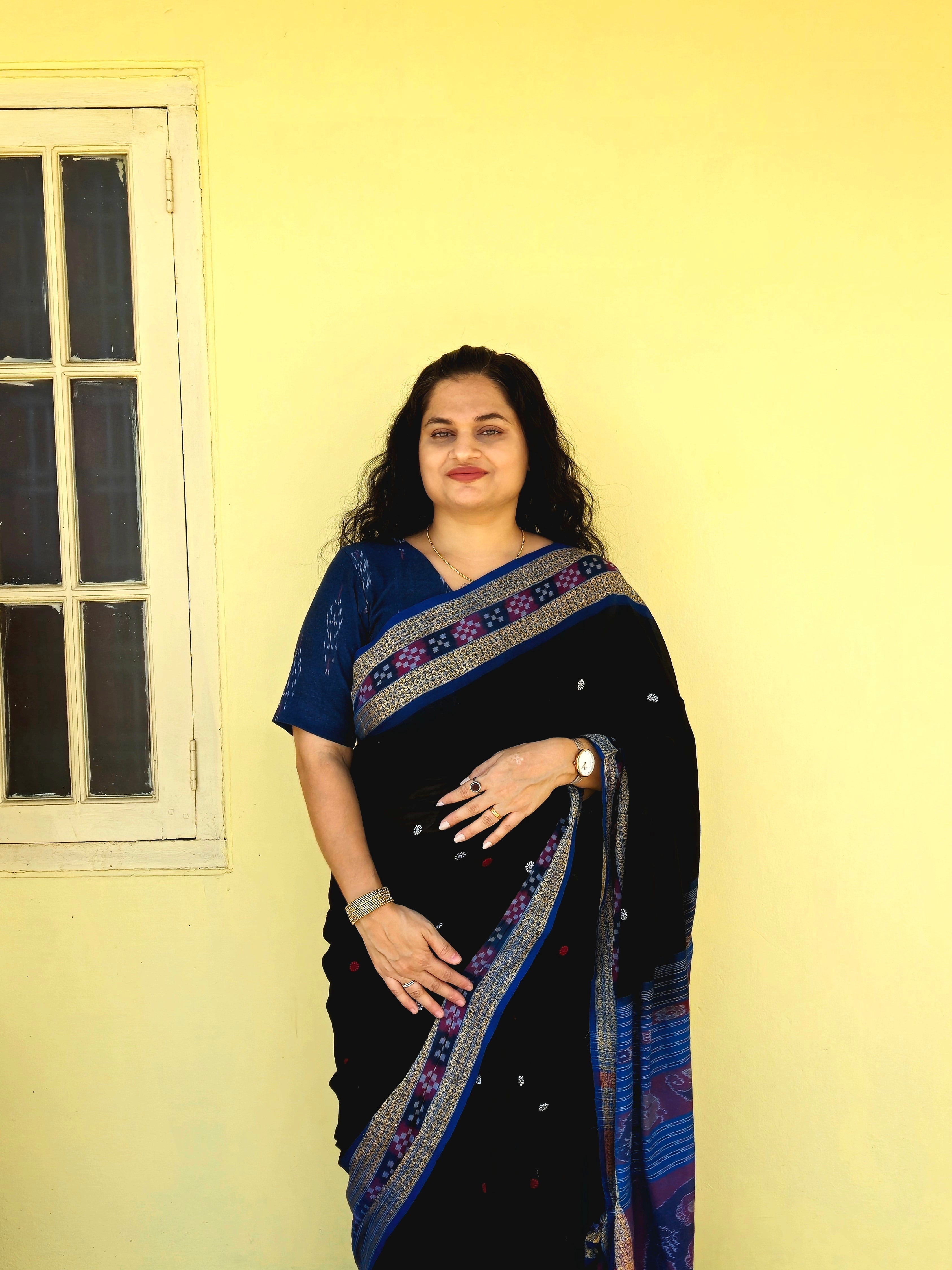 "Mrunalini" Sambalpuri Cotton Saree