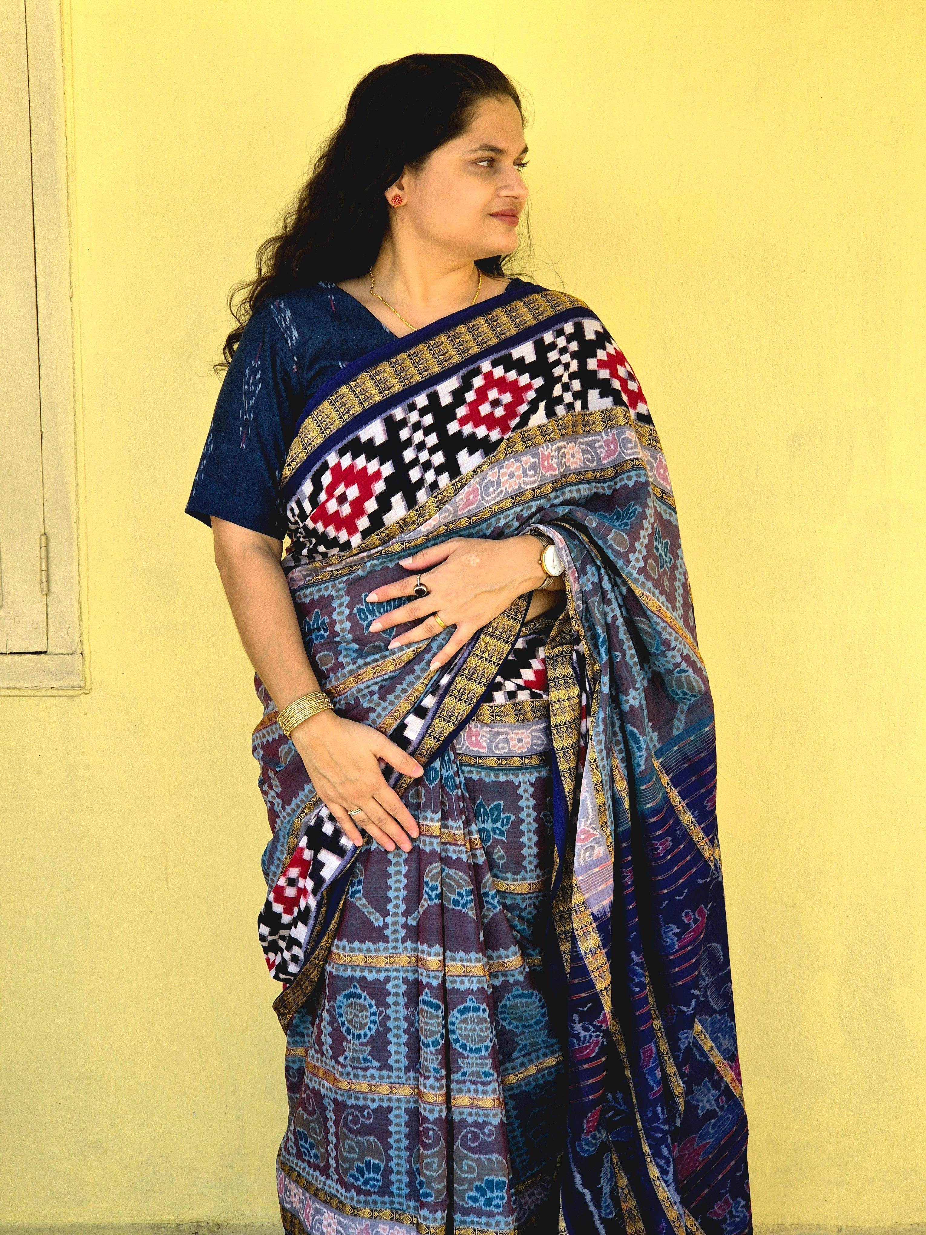 "Manjusha" Sambalpuri Cotton Saree