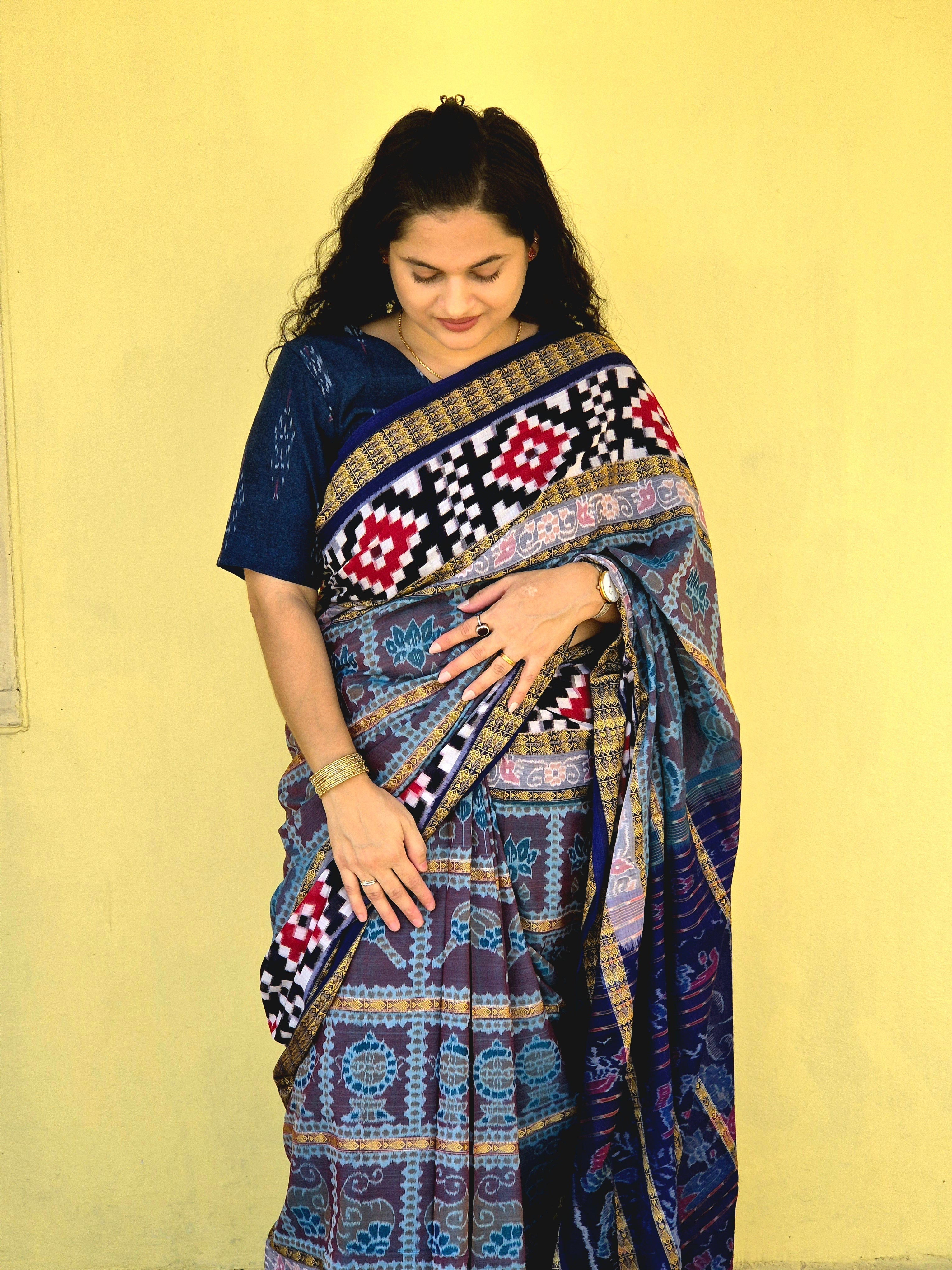 "Manjusha" Sambalpuri Cotton Saree