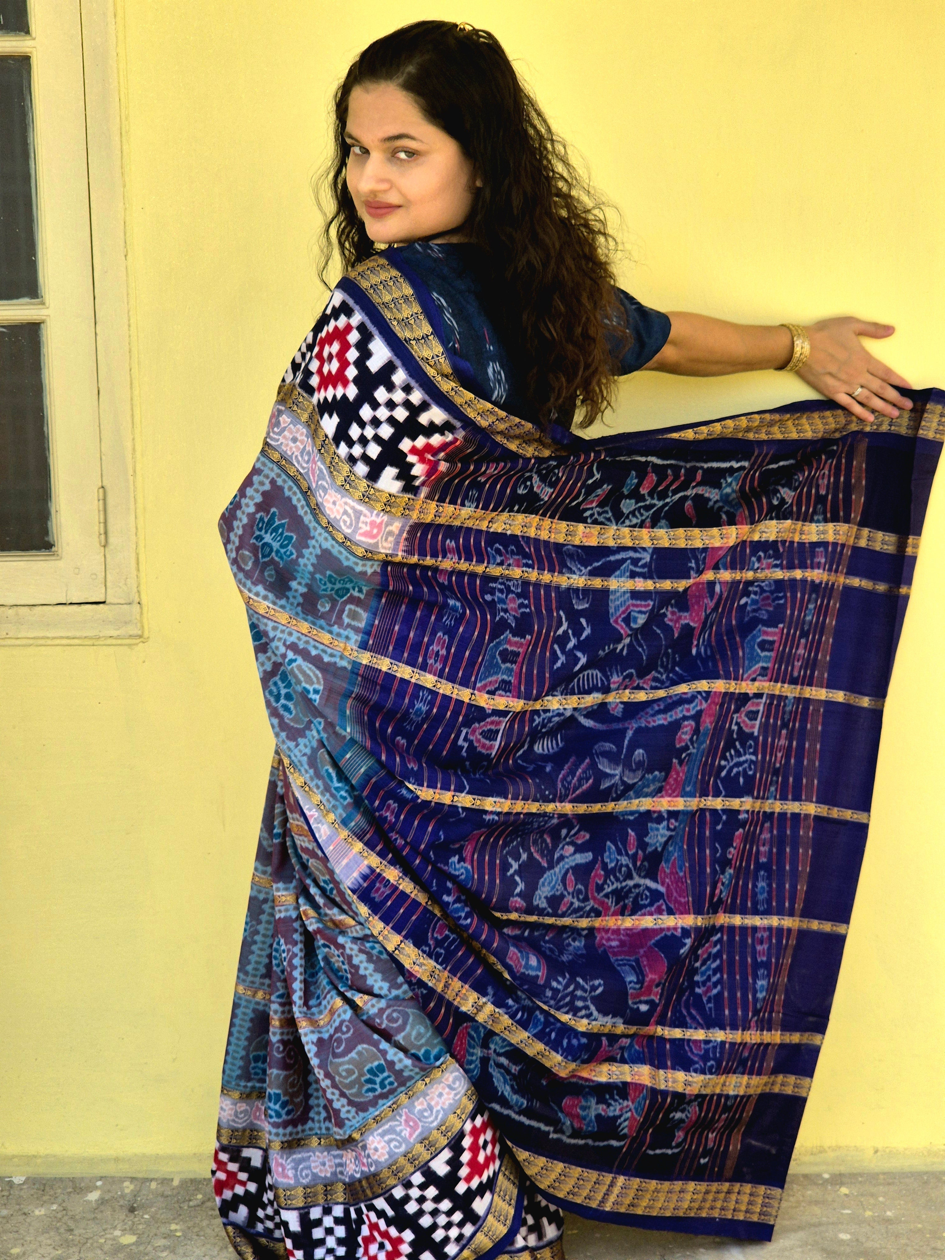 "Manjusha" Sambalpuri Cotton Saree
