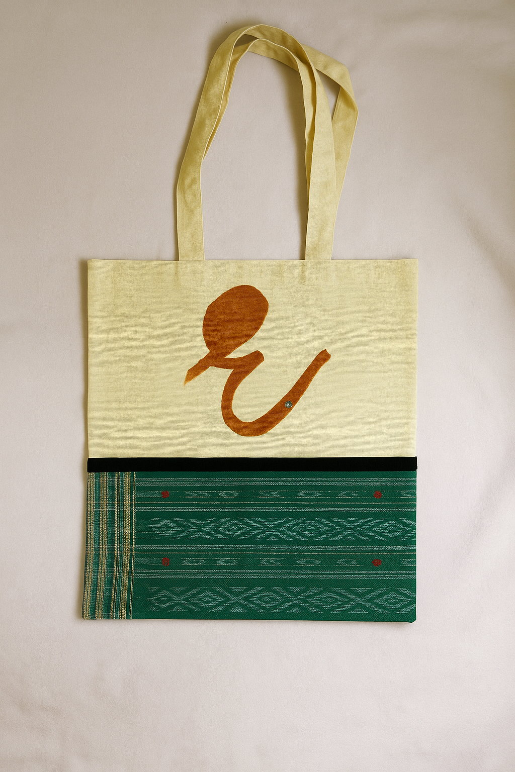 Upcycled Patchwork Tote Bag