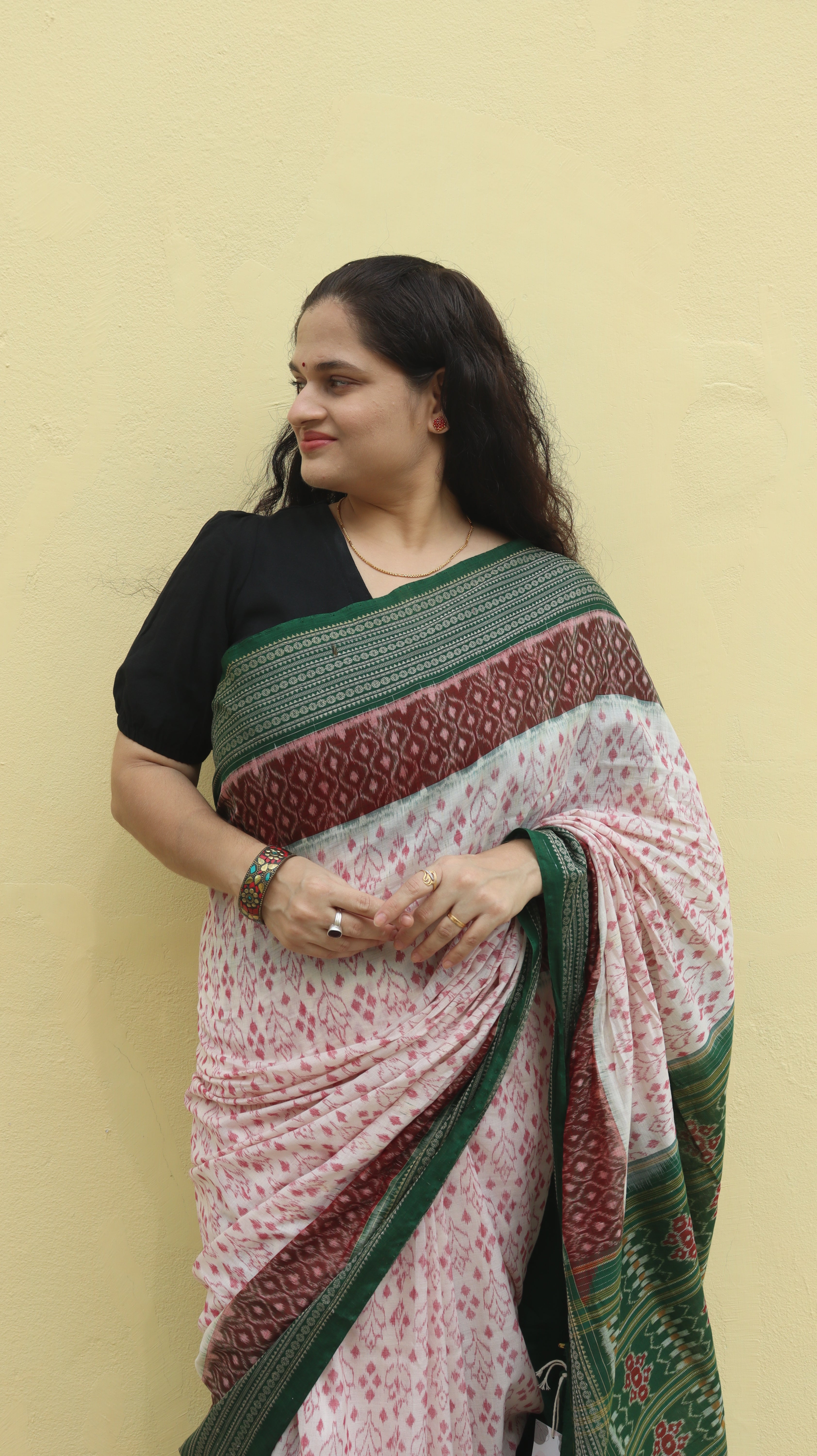 "Anvaya" Sambalpuri Cotton Saree