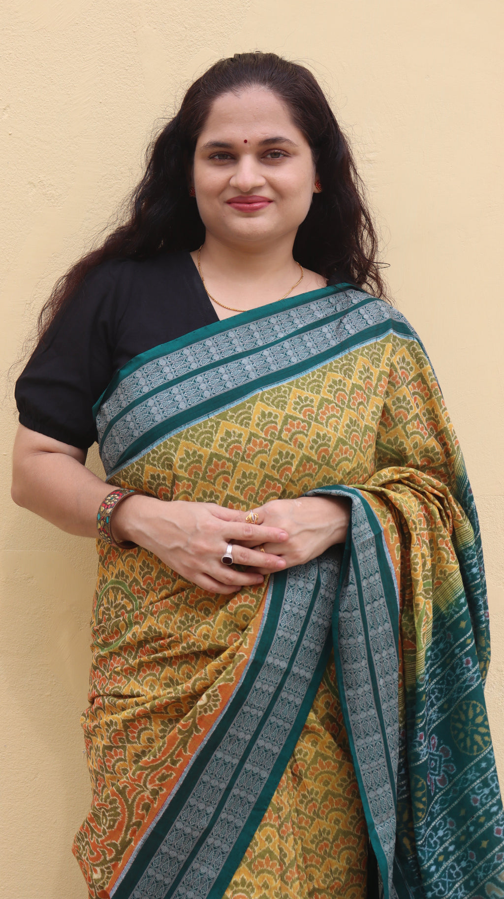 "Kanaka" Sambalpuri Cotton Saree