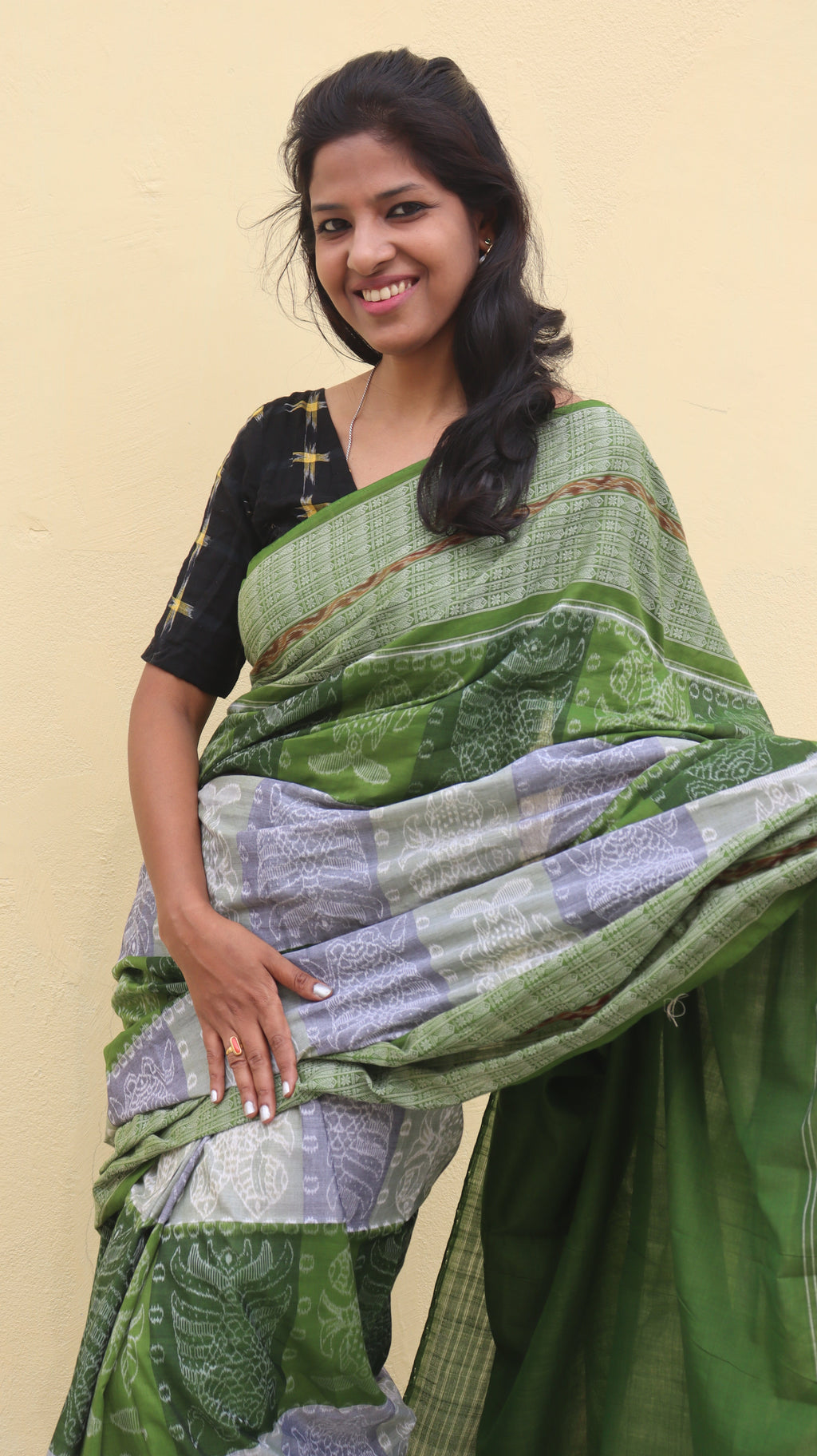 "Harini" Sambalpuri Cotton Saree