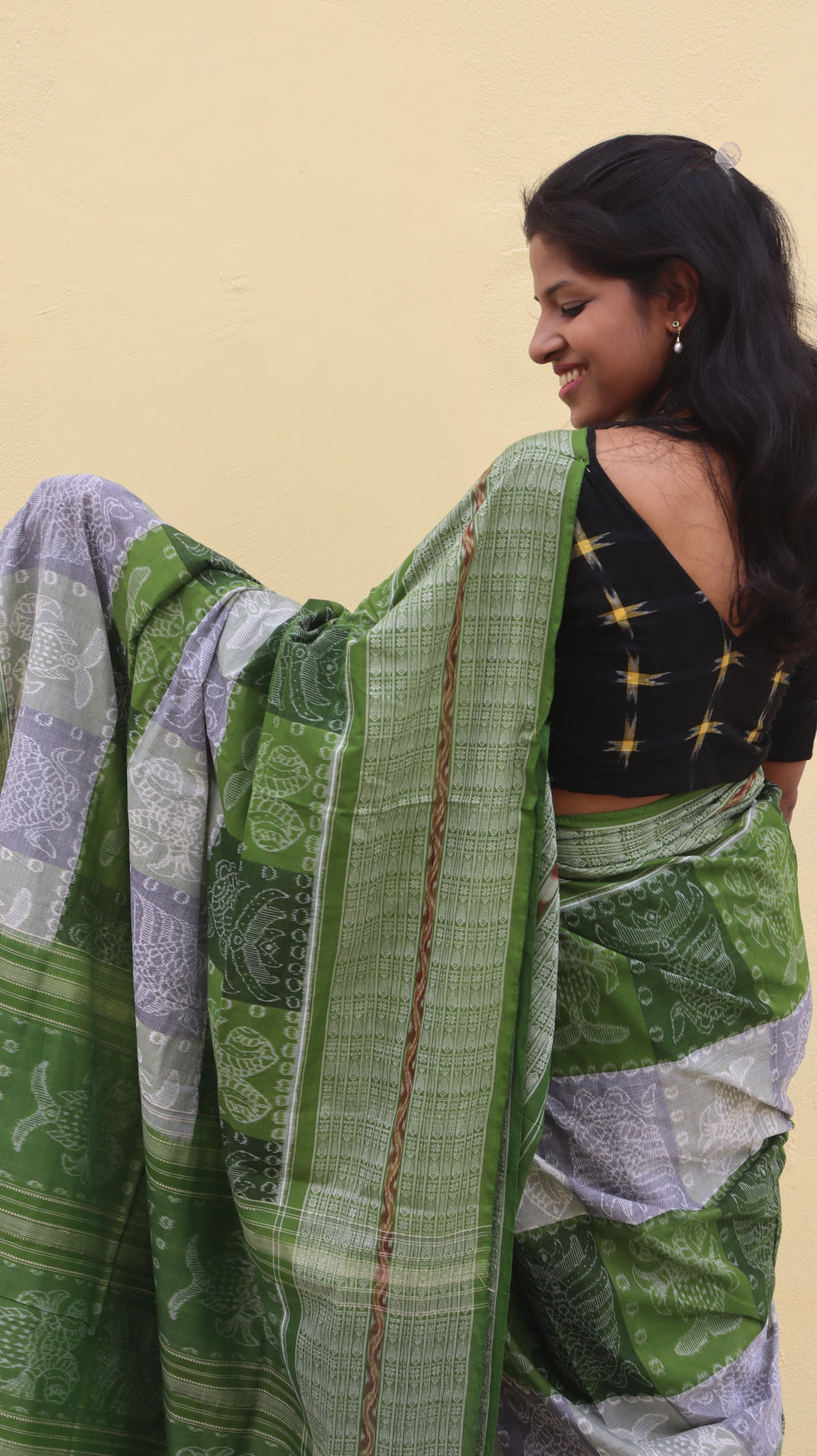 "Harini" Sambalpuri Cotton Saree