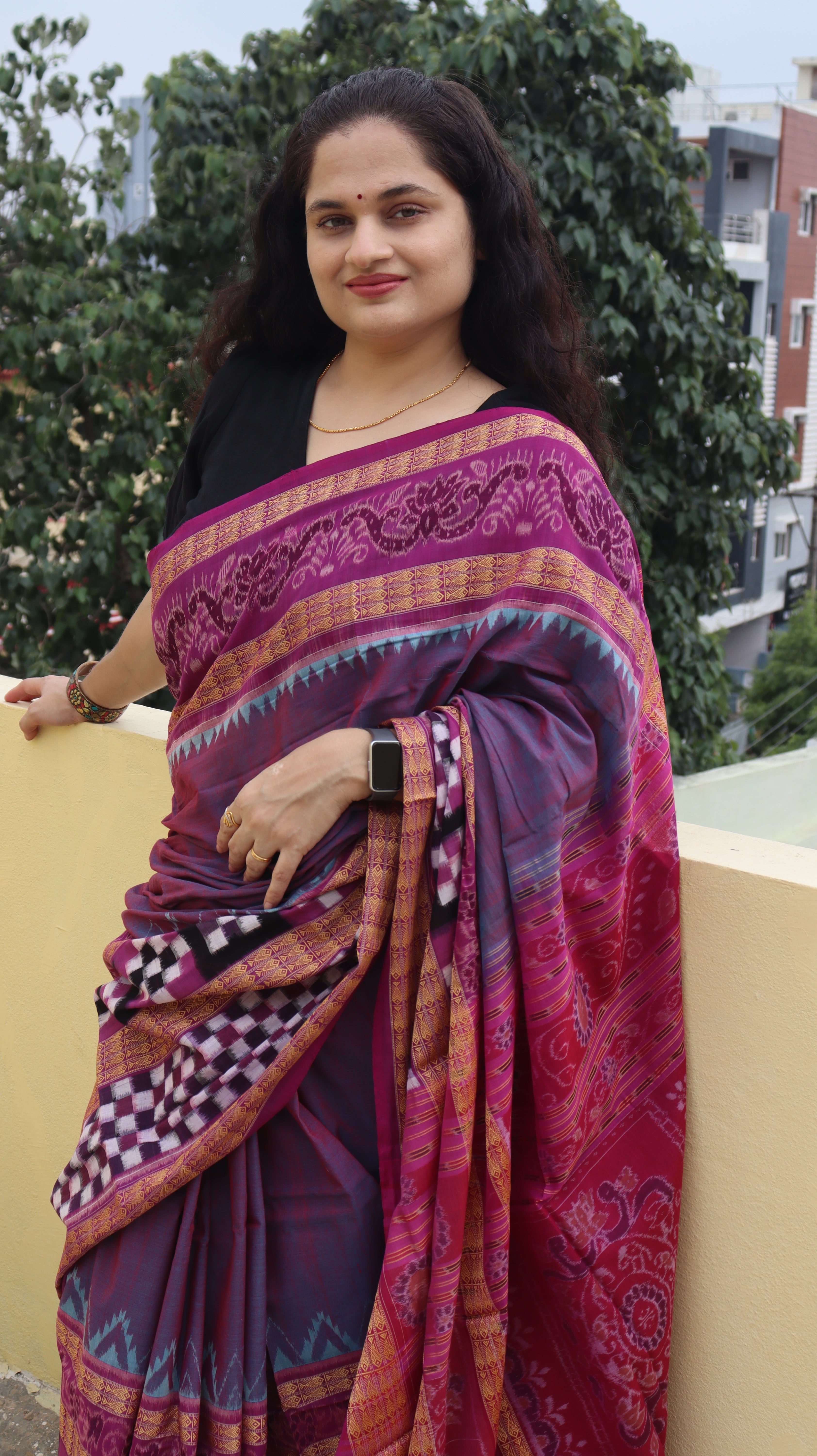 "Indira" Sambalpuri Cotton Saree