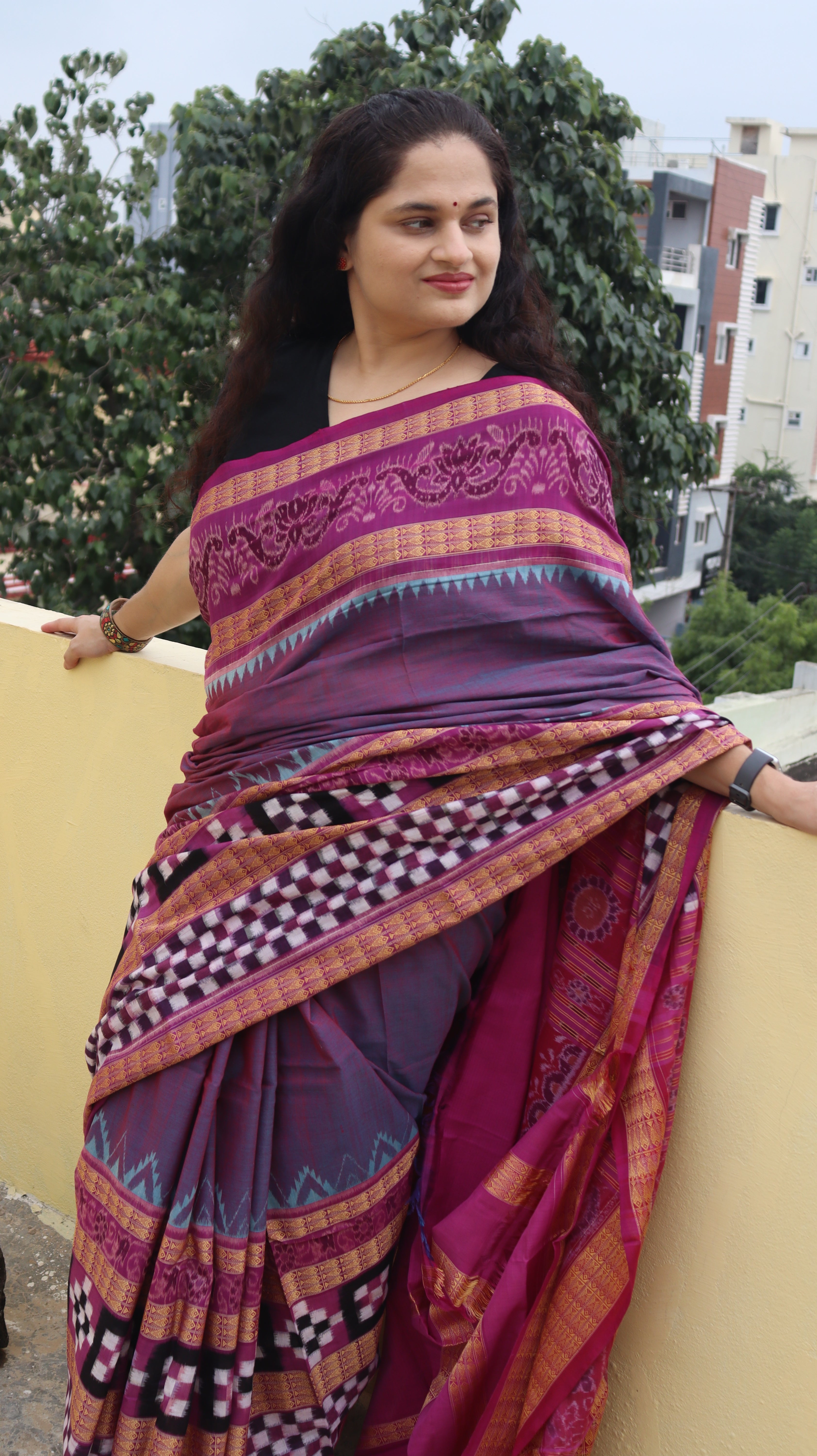 "Indira" Sambalpuri Cotton Saree