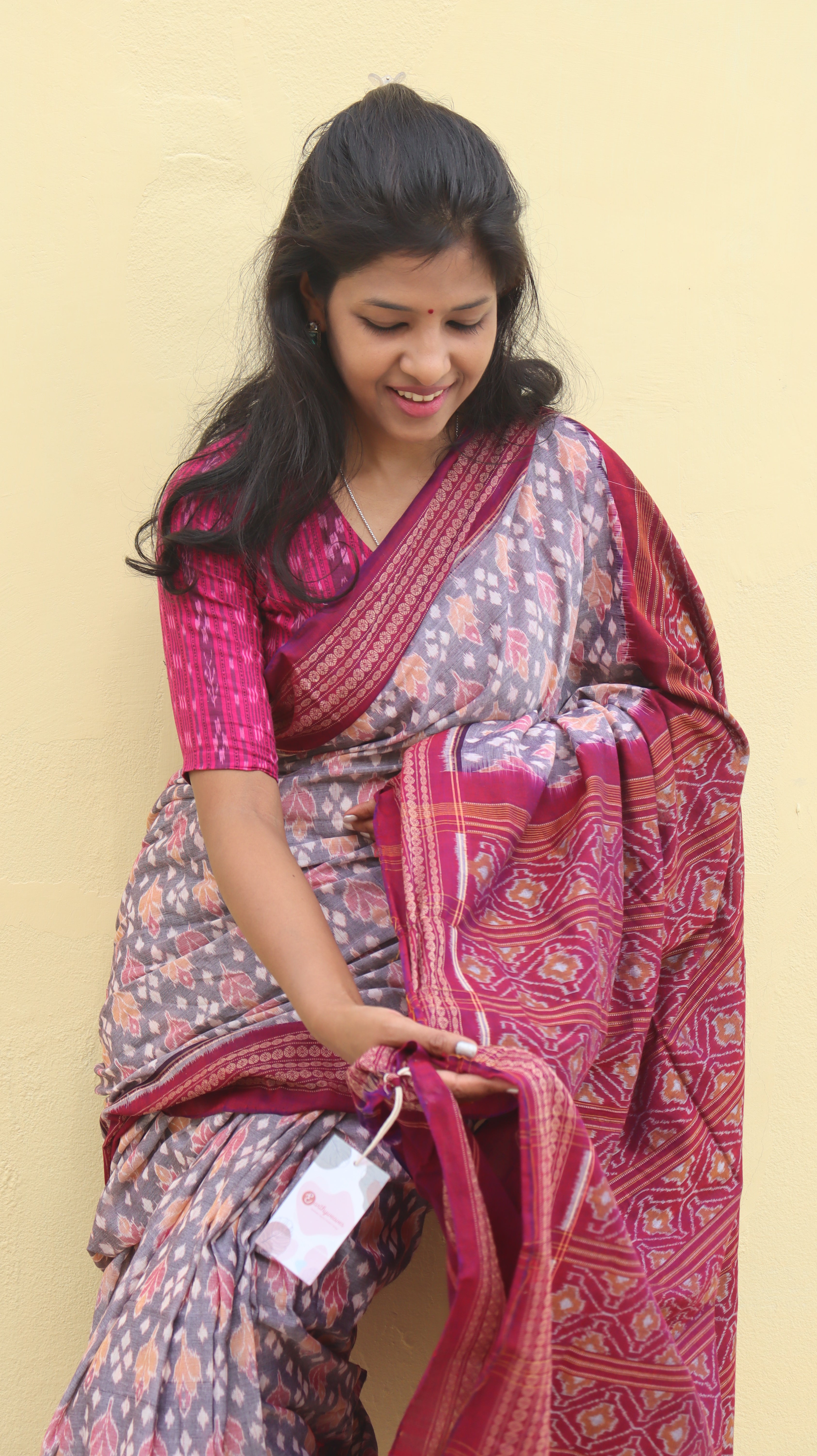 "Devangi" Sambalpuri Cotton Saree