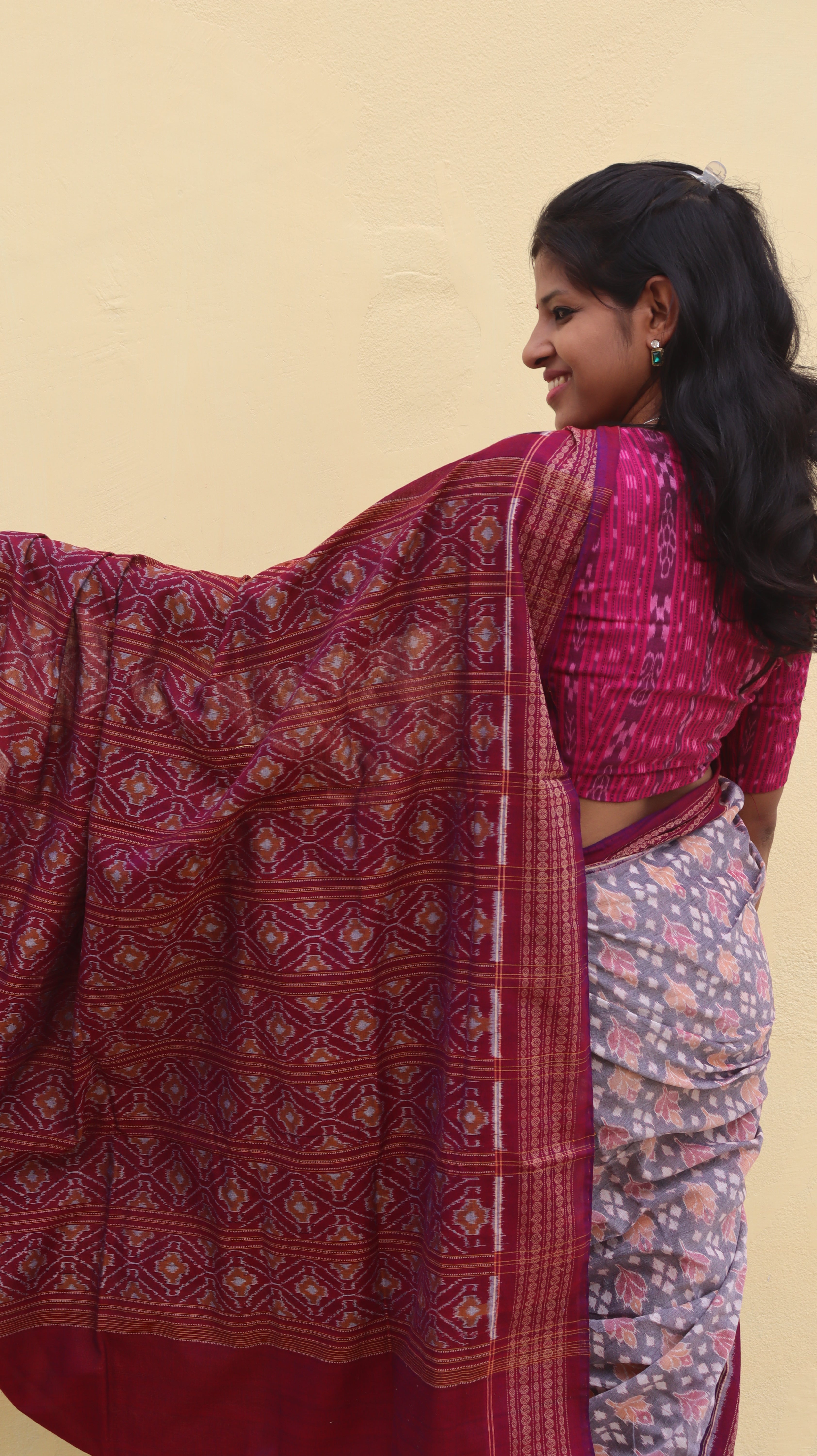 "Devangi" Sambalpuri Cotton Saree
