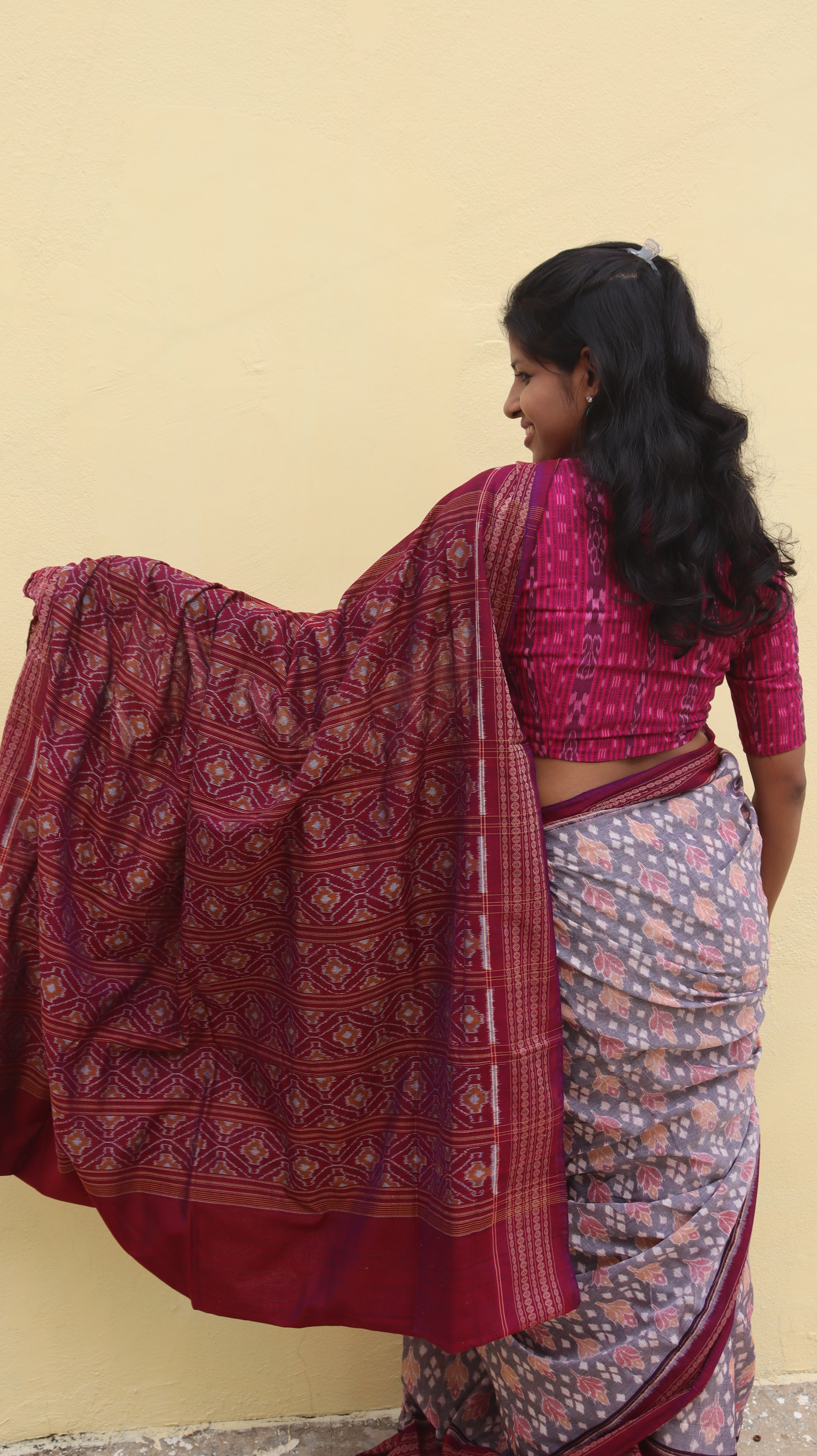"Devangi" Sambalpuri Cotton Saree