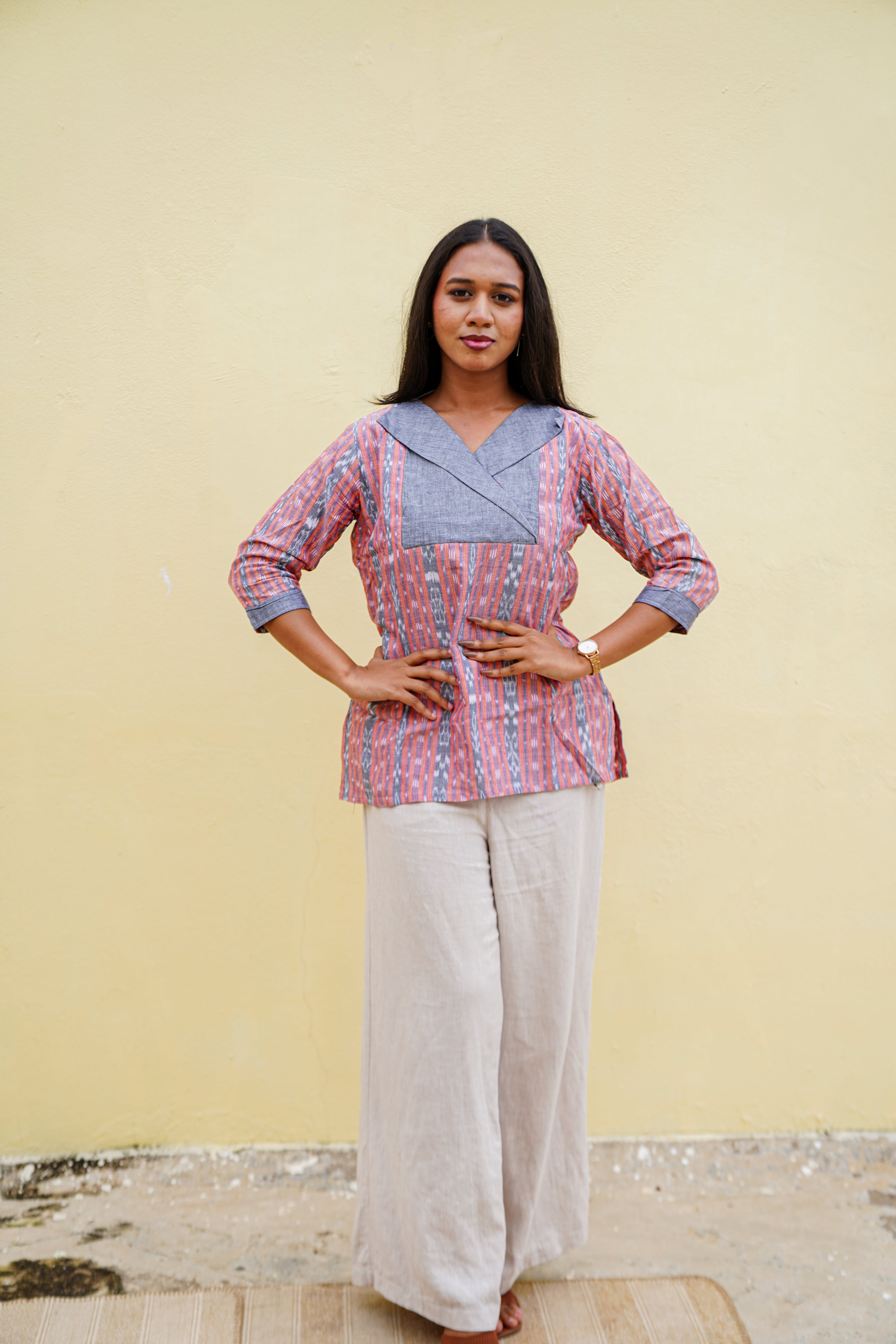 "Niva" Sambalpuri Top