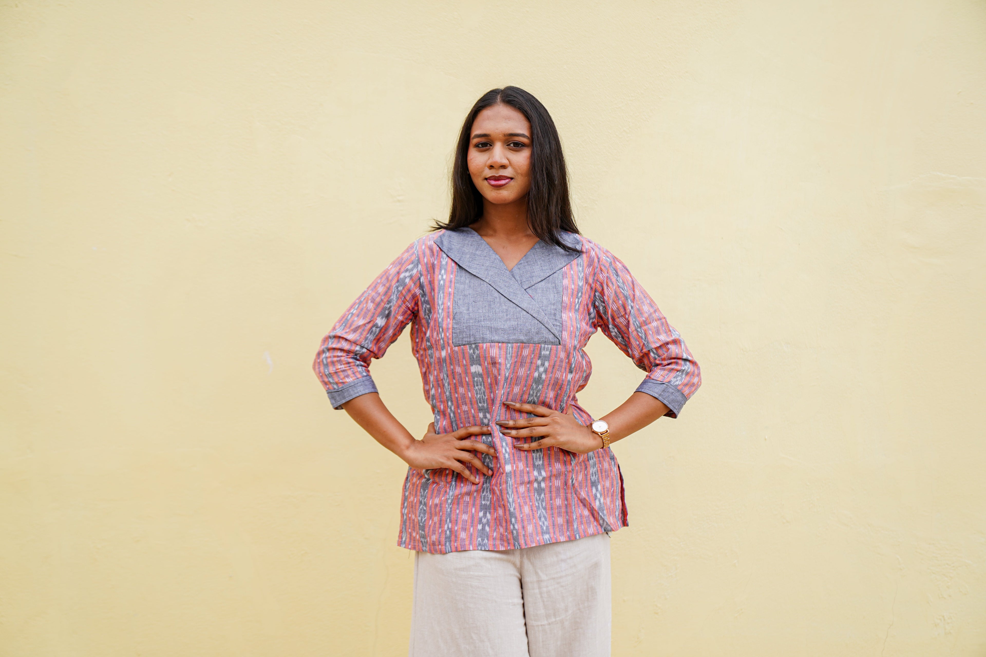 "Niva" Sambalpuri Top