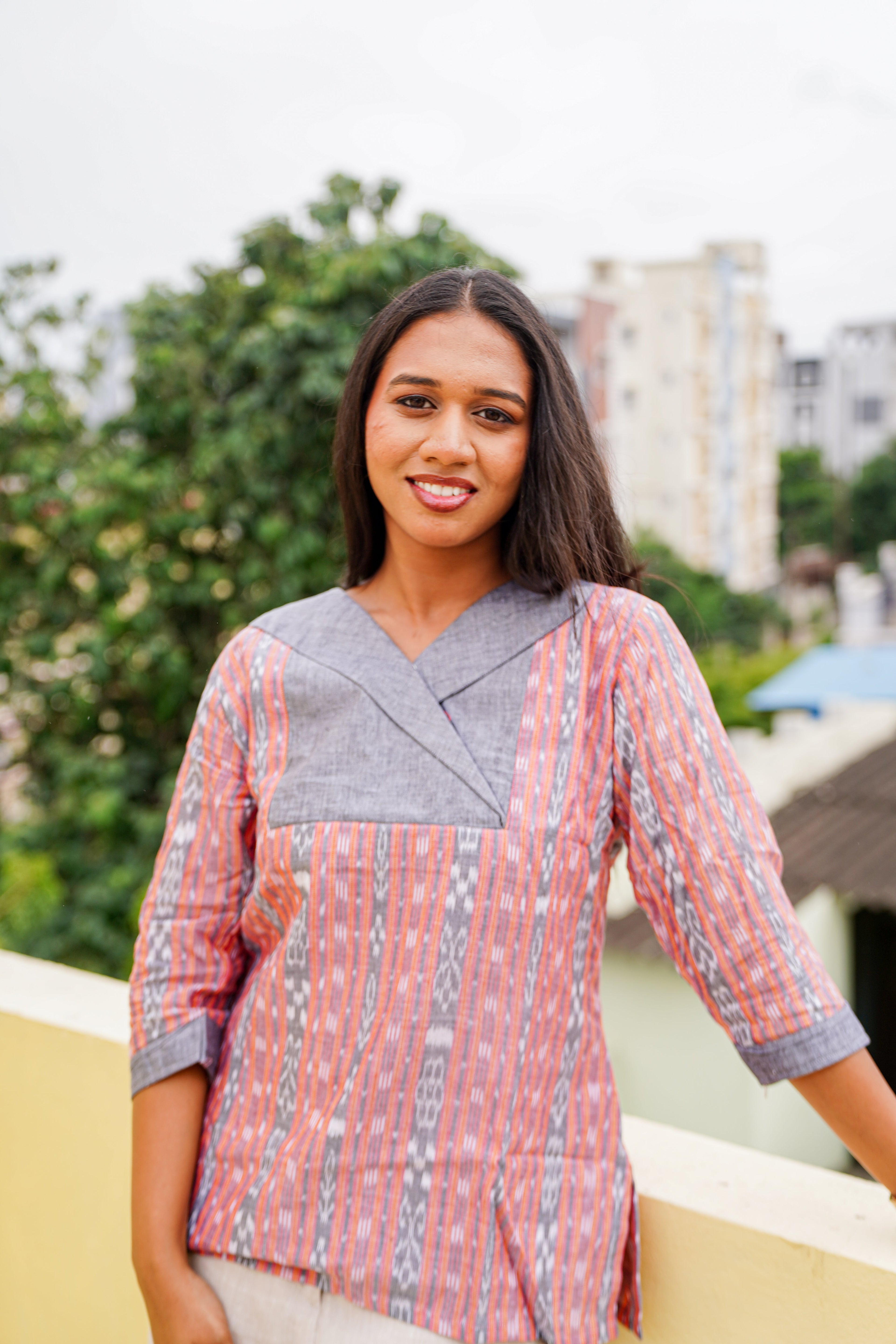 "Niva" Sambalpuri Top