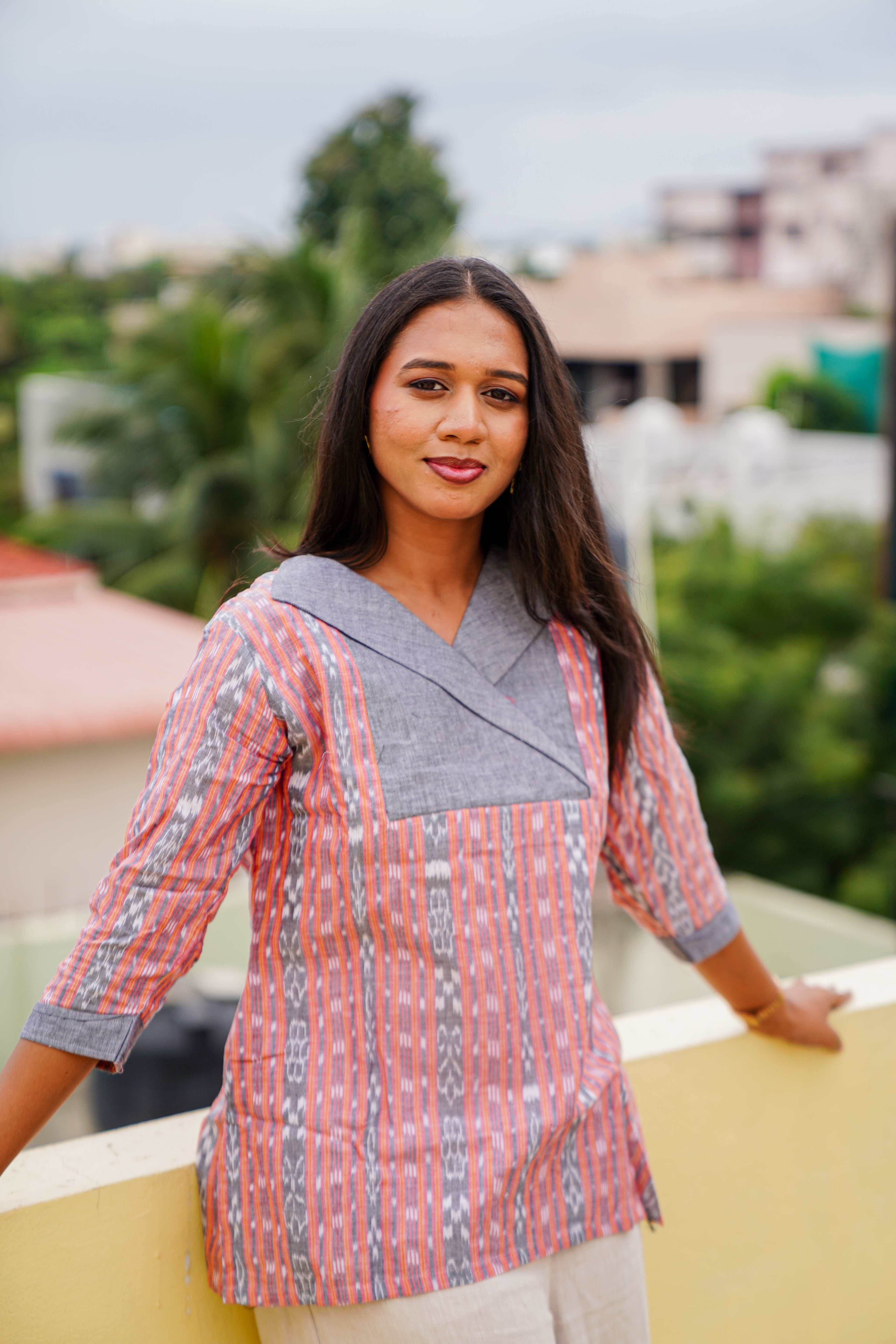 "Niva" Sambalpuri Top