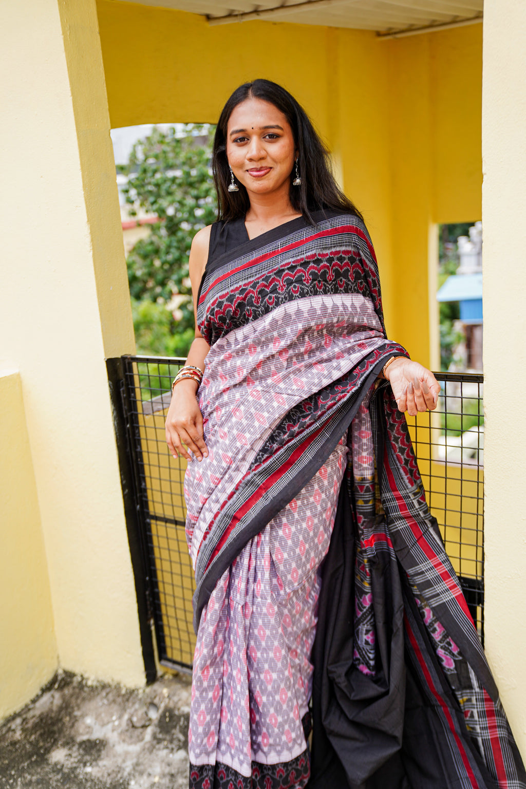 "Charulata" Sambalpuri Cotton Saree