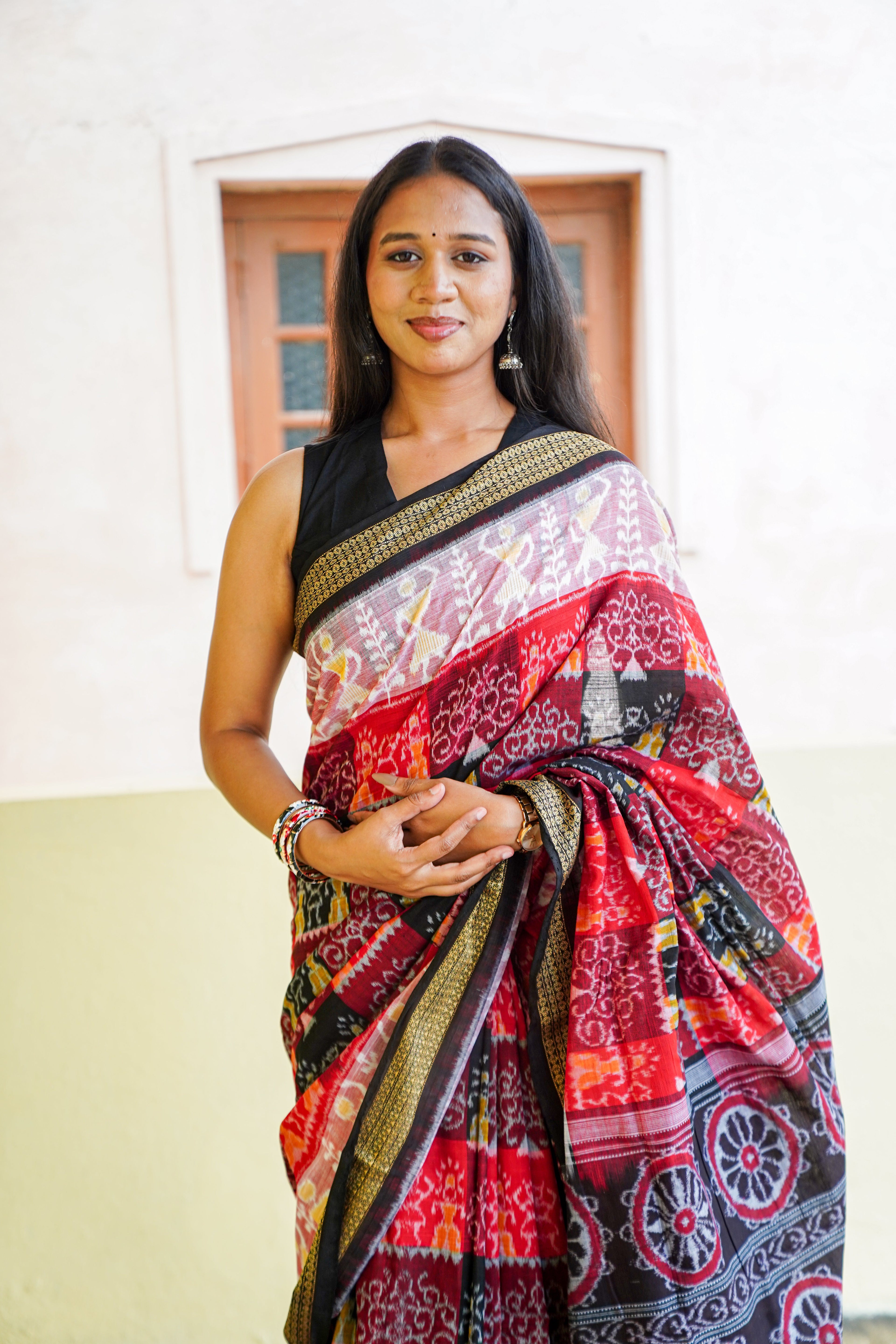 "Rangashree" Sambalpuri Cotton Saree