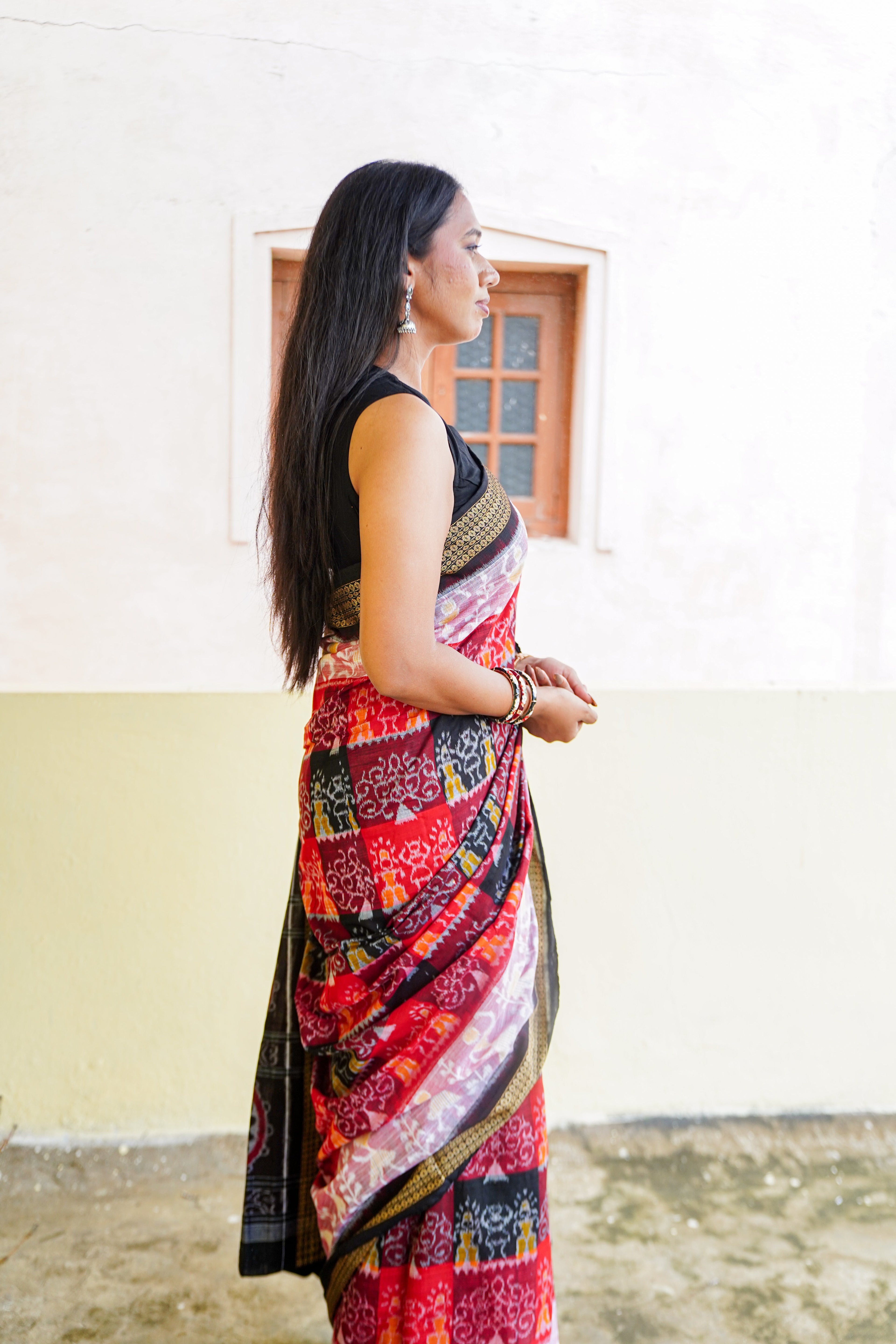 "Rangashree" Sambalpuri Cotton Saree
