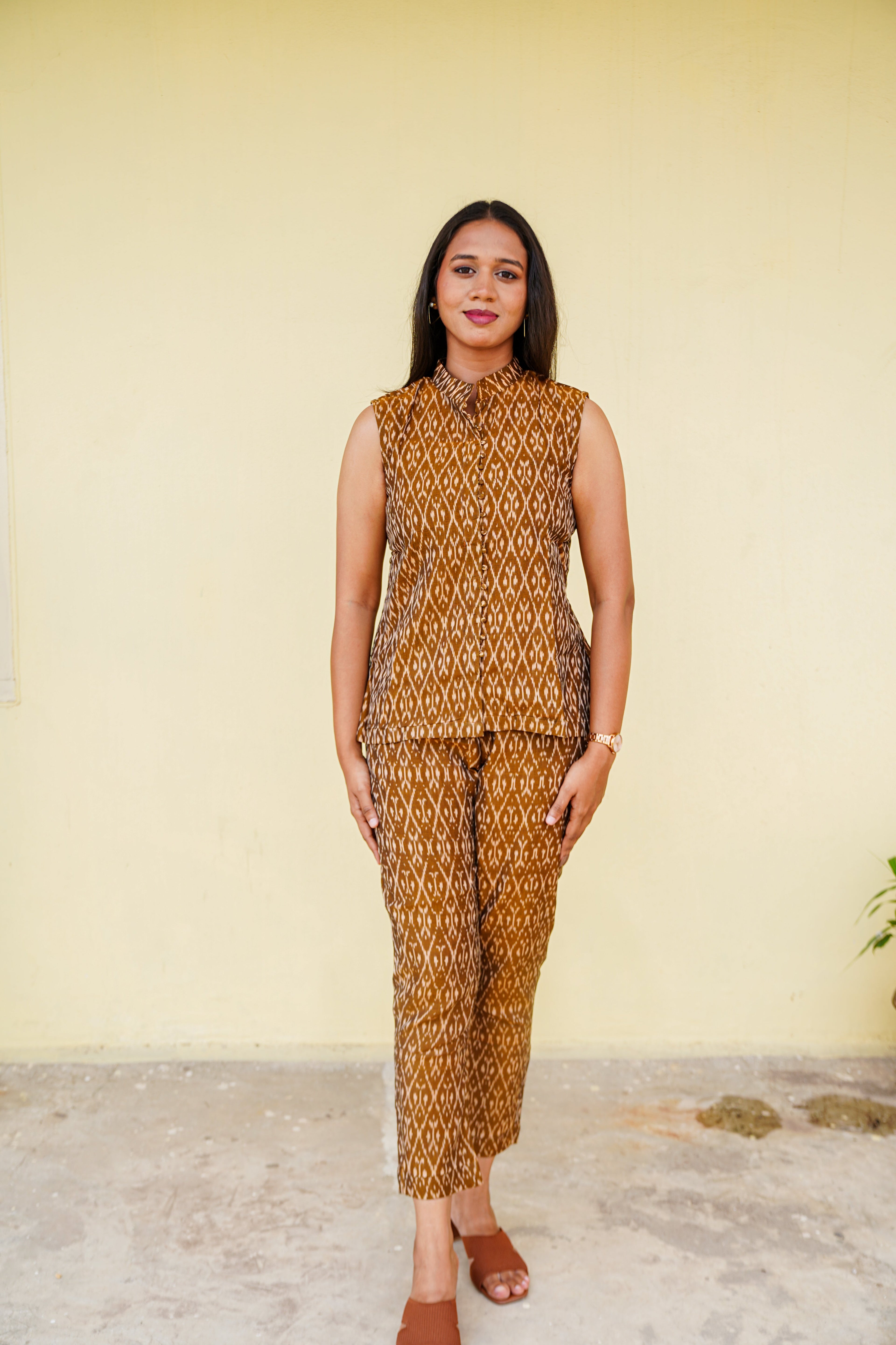 "Kanchana" Pochampally Co-ord Set